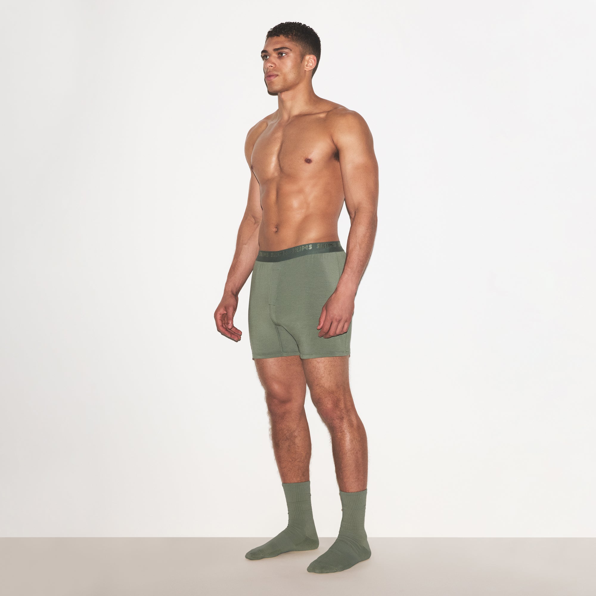 SKIMS STRETCH MENS KNIT BOXER | LAUREL - Sneaker Türkiye
