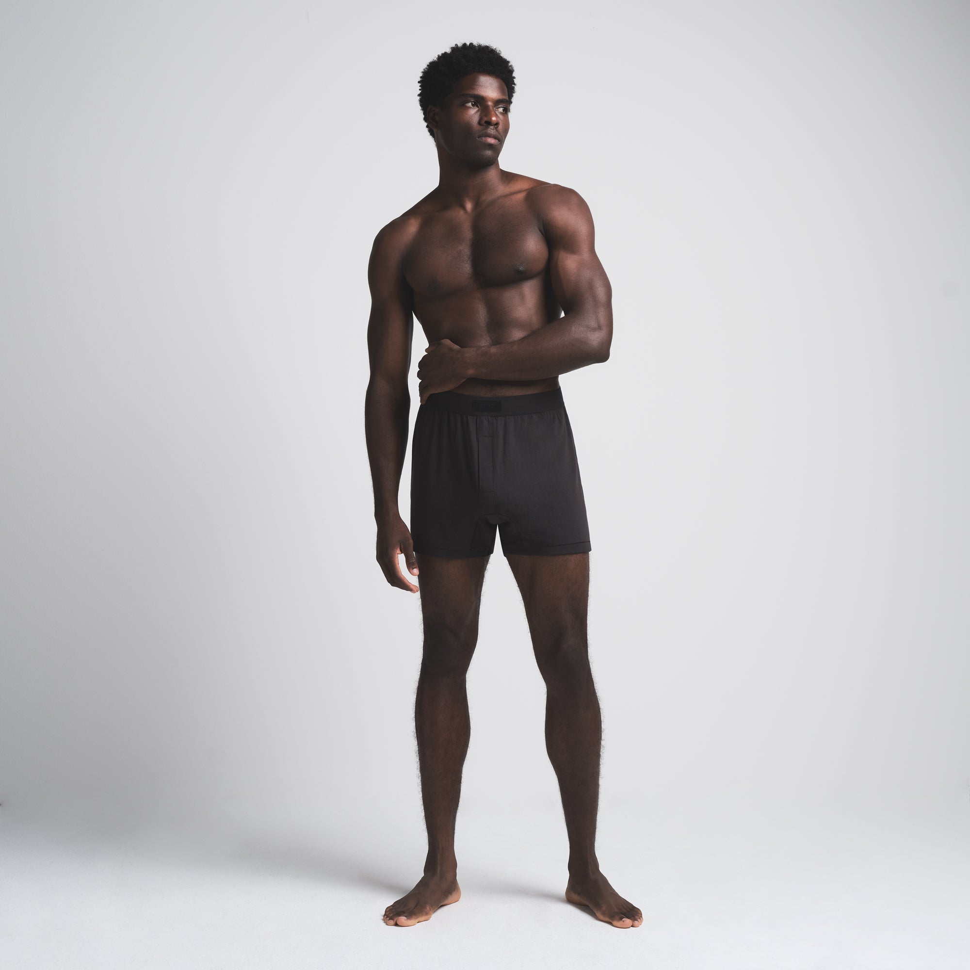SKIMS COTTON MENS KNIT BOXER | ONYX - Sneaker Türkiye