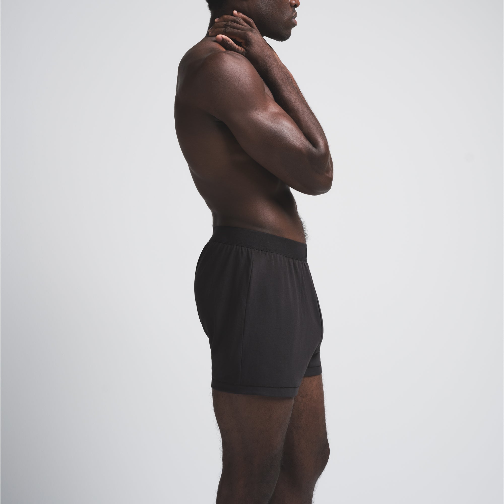 SKIMS COTTON MENS KNIT BOXER | ONYX - Sneaker Türkiye