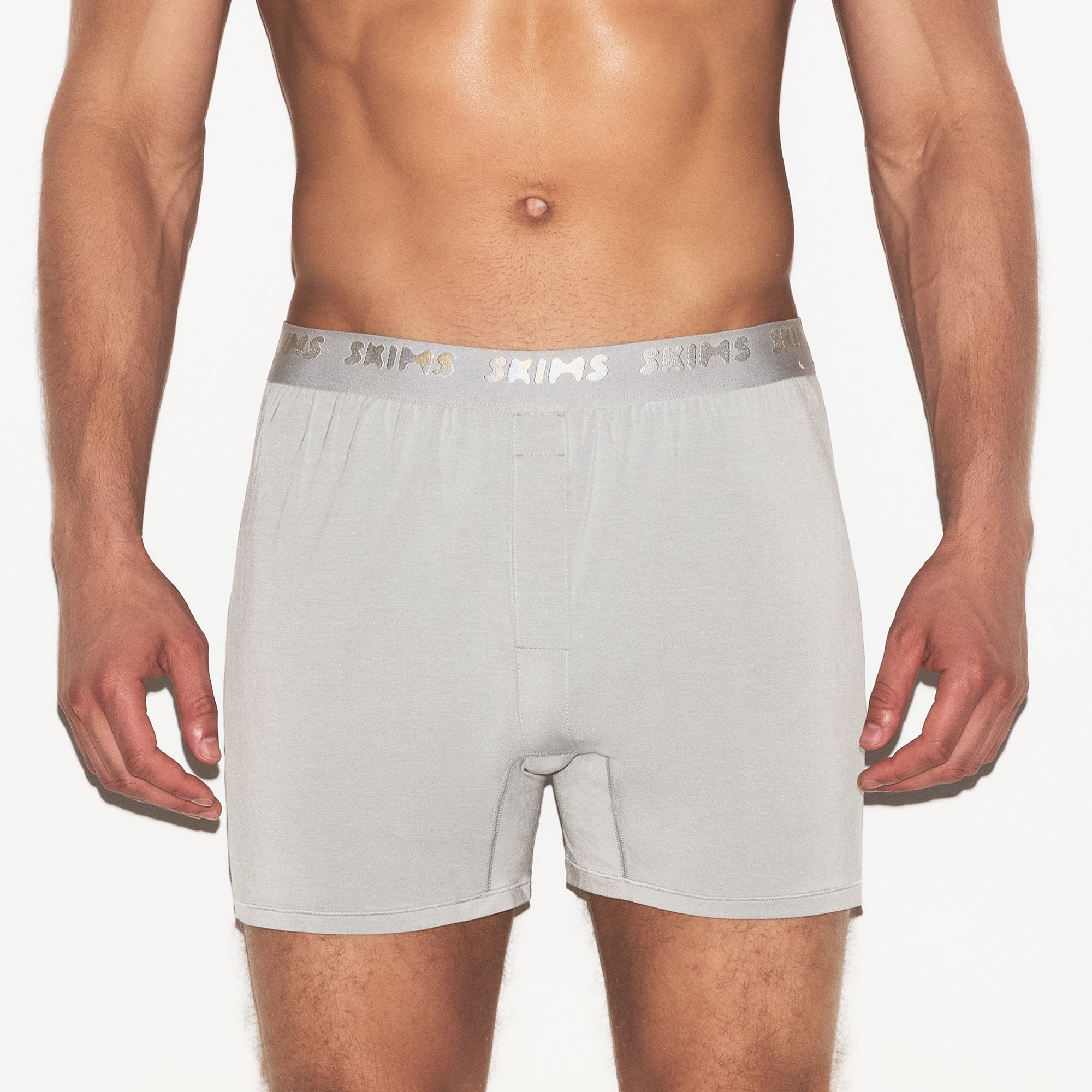 SKIMS STRETCH MENS KNIT BOXER 3-PACK | GUNMETAL MULTI - Sneaker Türkiye