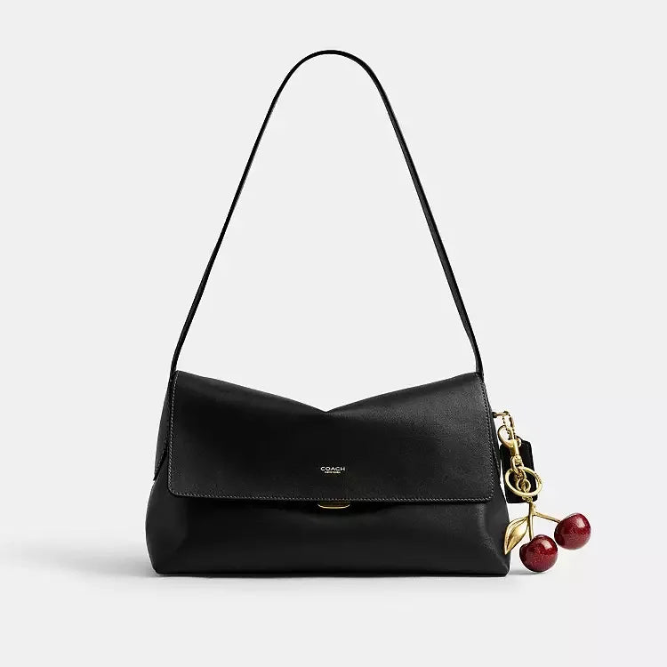 Coach Chelsea Shoulder Bag 30 – Brass/Black - Sneaker Türkiye
