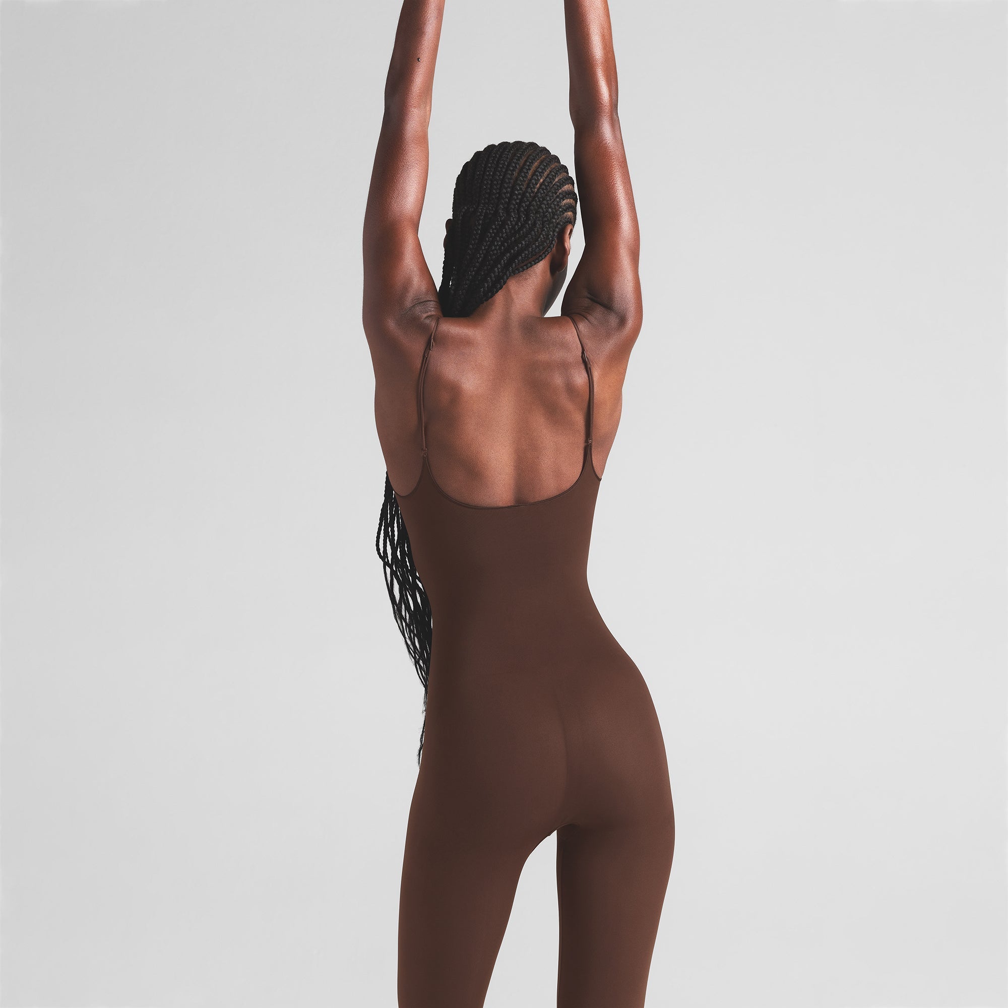 SKIMS SHEER SEAMLESS CATSUIT | COCOA - Sneaker Türkiye