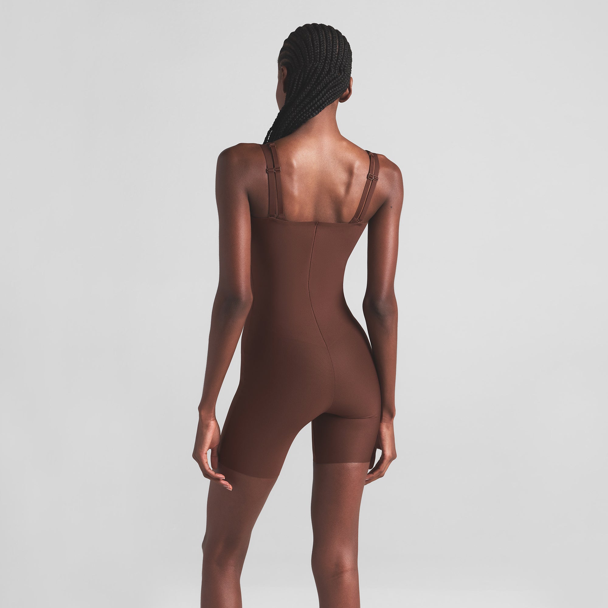 SKIMS BODY CORE SCULPT OPEN BUST MID THIGH BODYSUIT | COCOA - Sneaker Türkiye