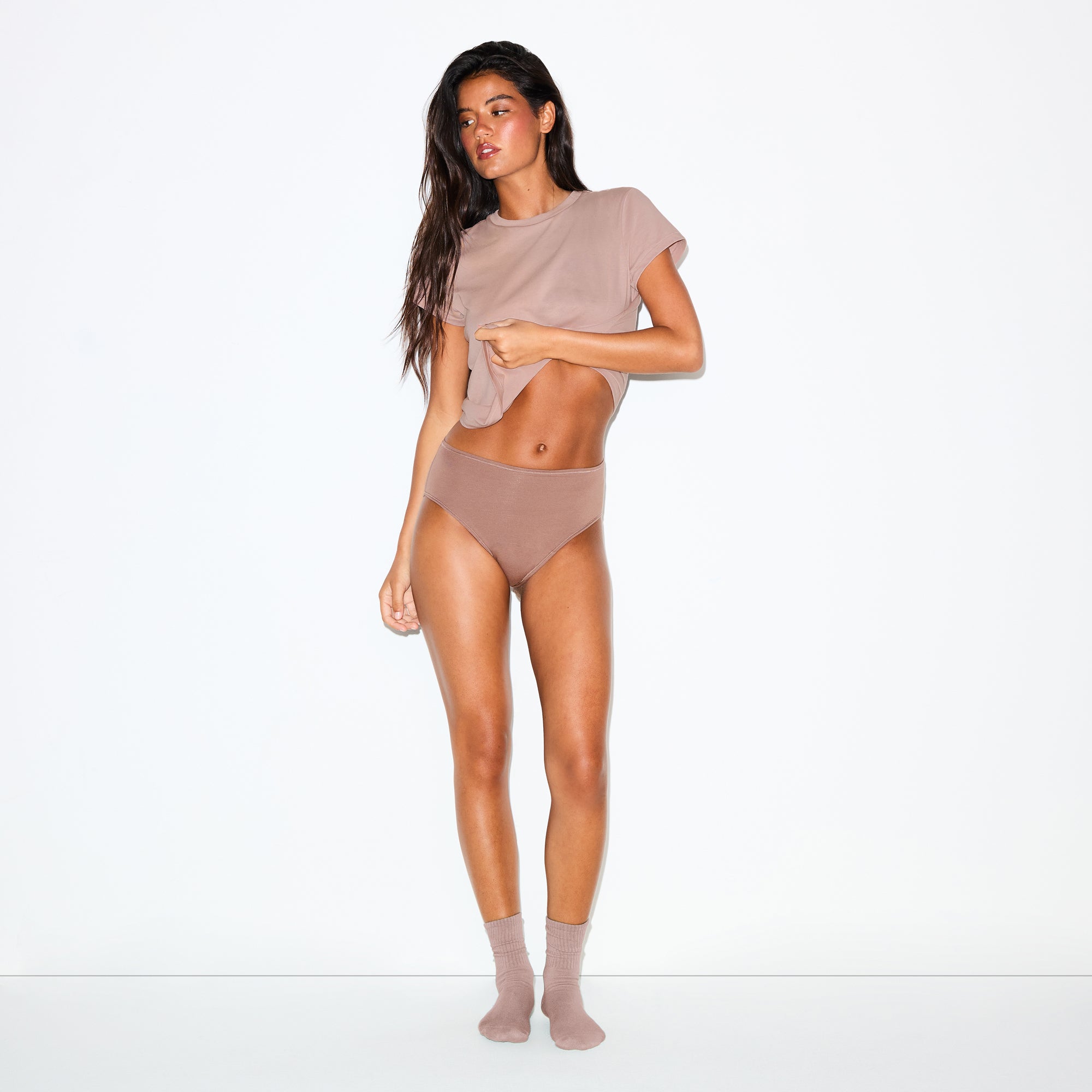 SKIMS PERIOD PANTIES BRIEF | UMBER - Sneaker Türkiye