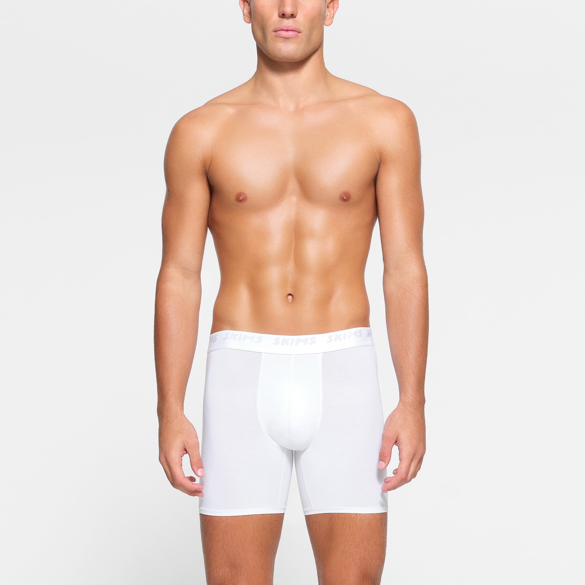SKIMS STRETCH MENS 5″ BOXER BRIEF 3-PACK | CHALK - Sneaker Türkiye