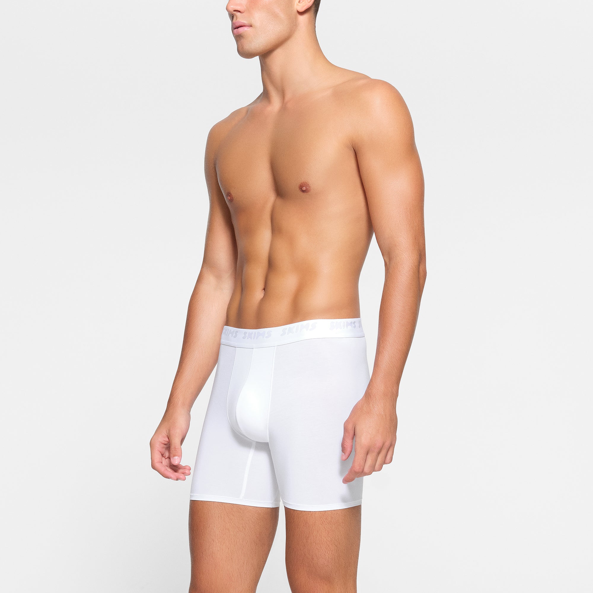 SKIMS STRETCH MENS 5″ BOXER BRIEF 3-PACK | CHALK - Sneaker Türkiye