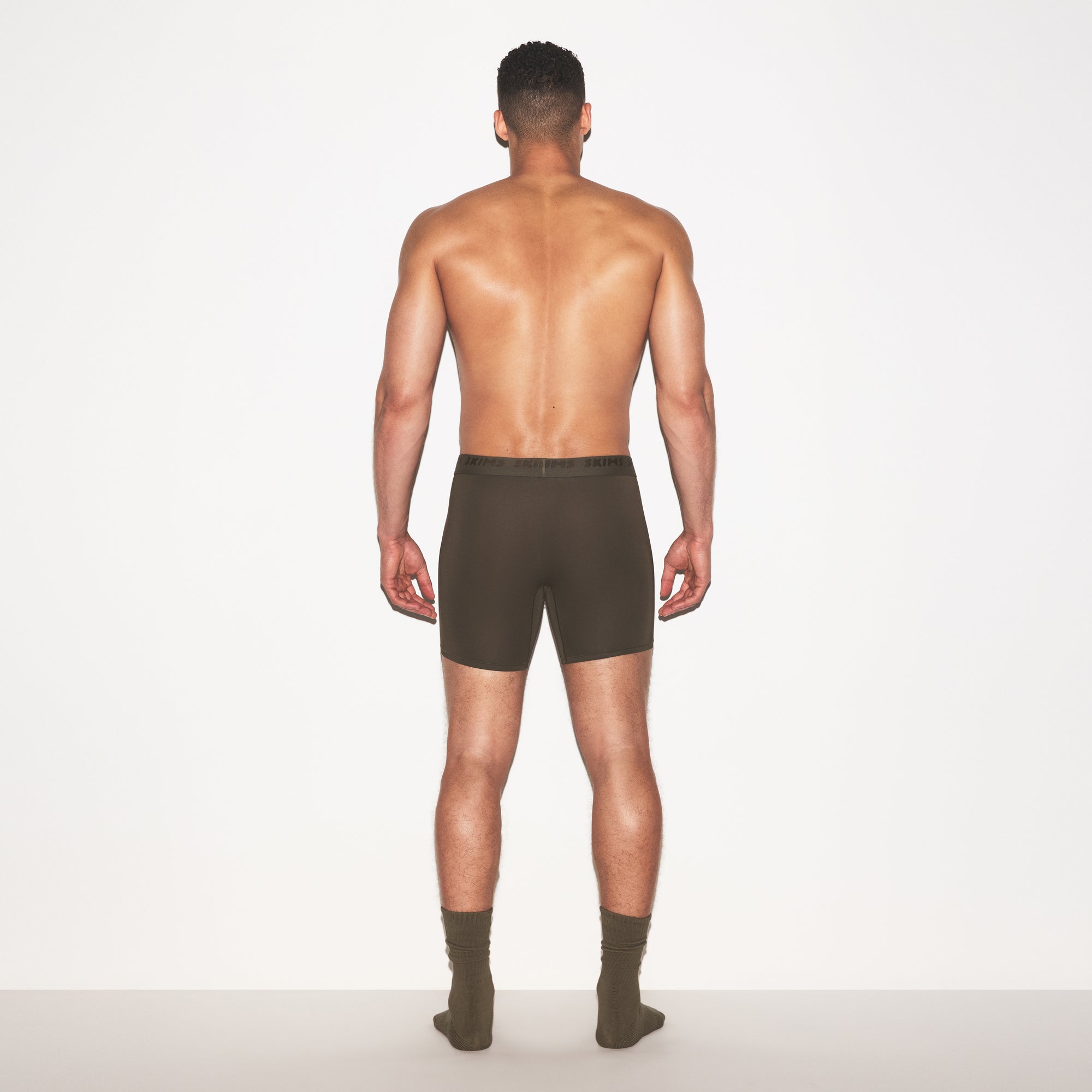 SKIMS STRETCH MENS 5″ BOXER BRIEF | LODEN - Sneaker Türkiye