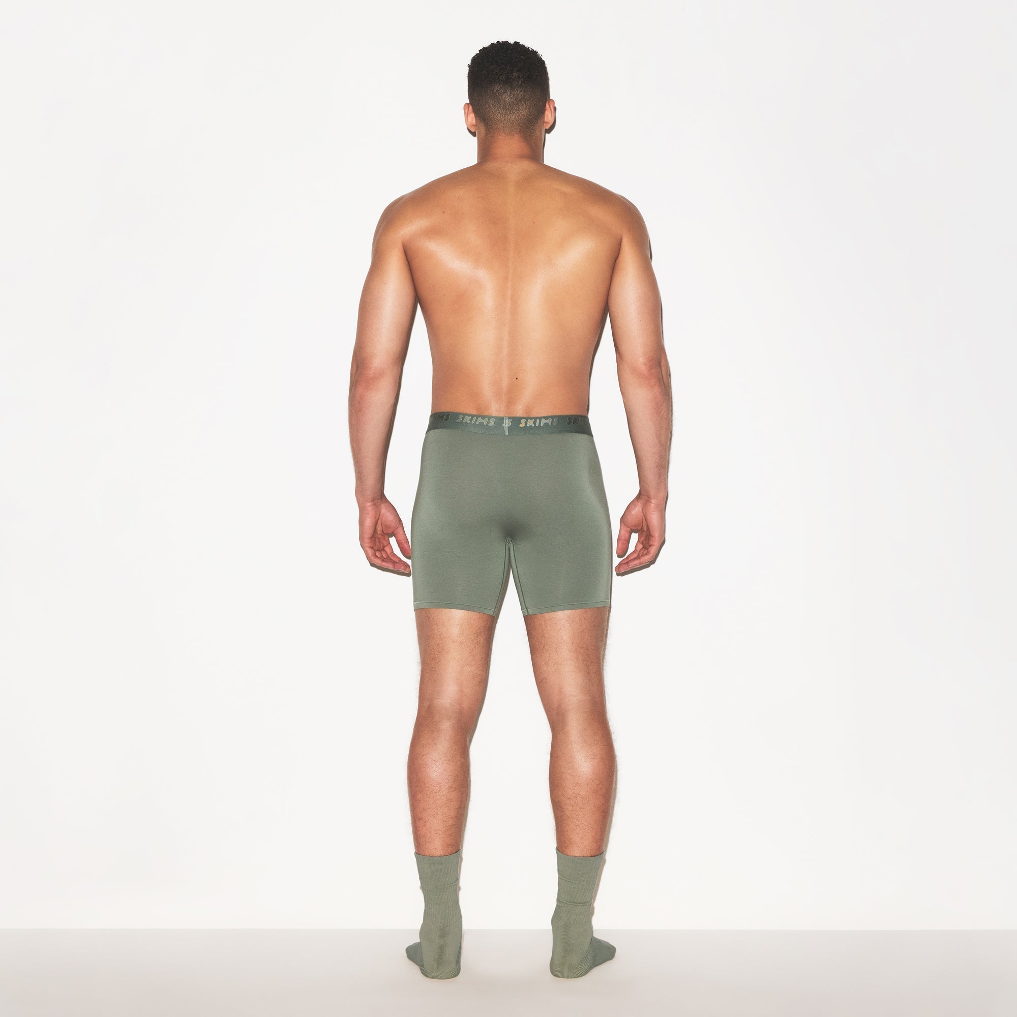 SKIMS STRETCH MENS 5″ BOXER BRIEF | LAUREL - Sneaker Türkiye