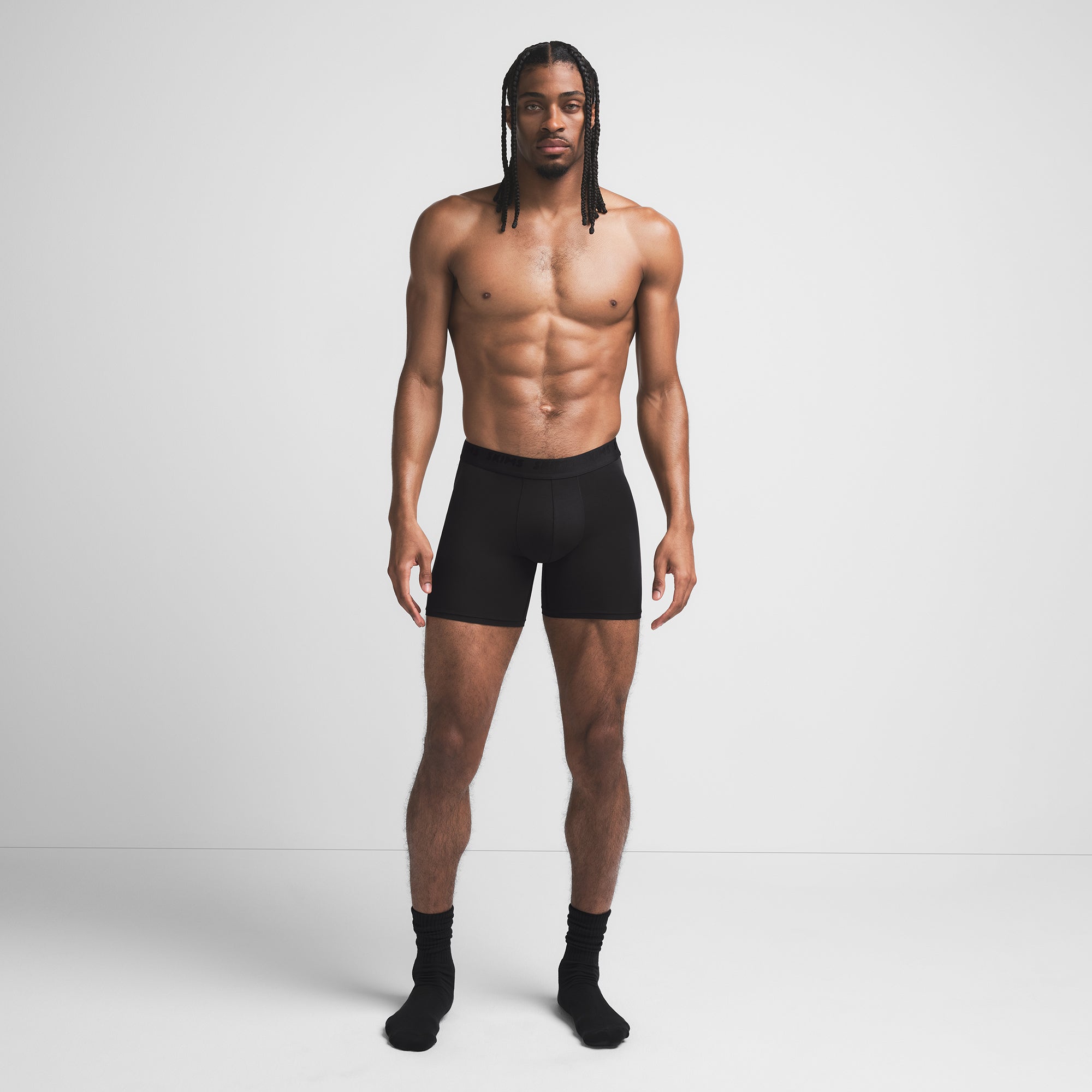 SKIMS STRETCH MENS 5″ BOXER BRIEF | OBSIDIAN - Sneaker Türkiye