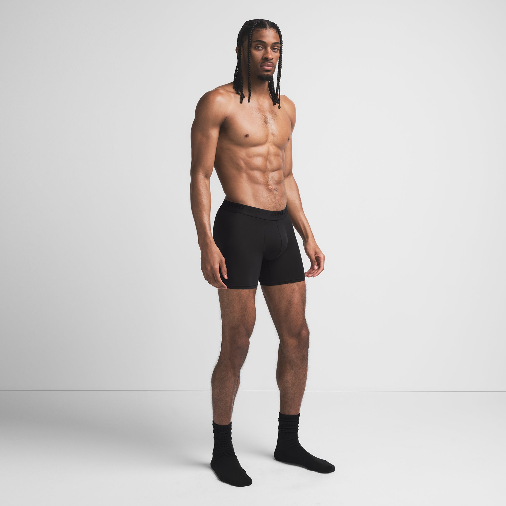 SKIMS STRETCH MENS 5″ BOXER BRIEF | OBSIDIAN - Sneaker Türkiye
