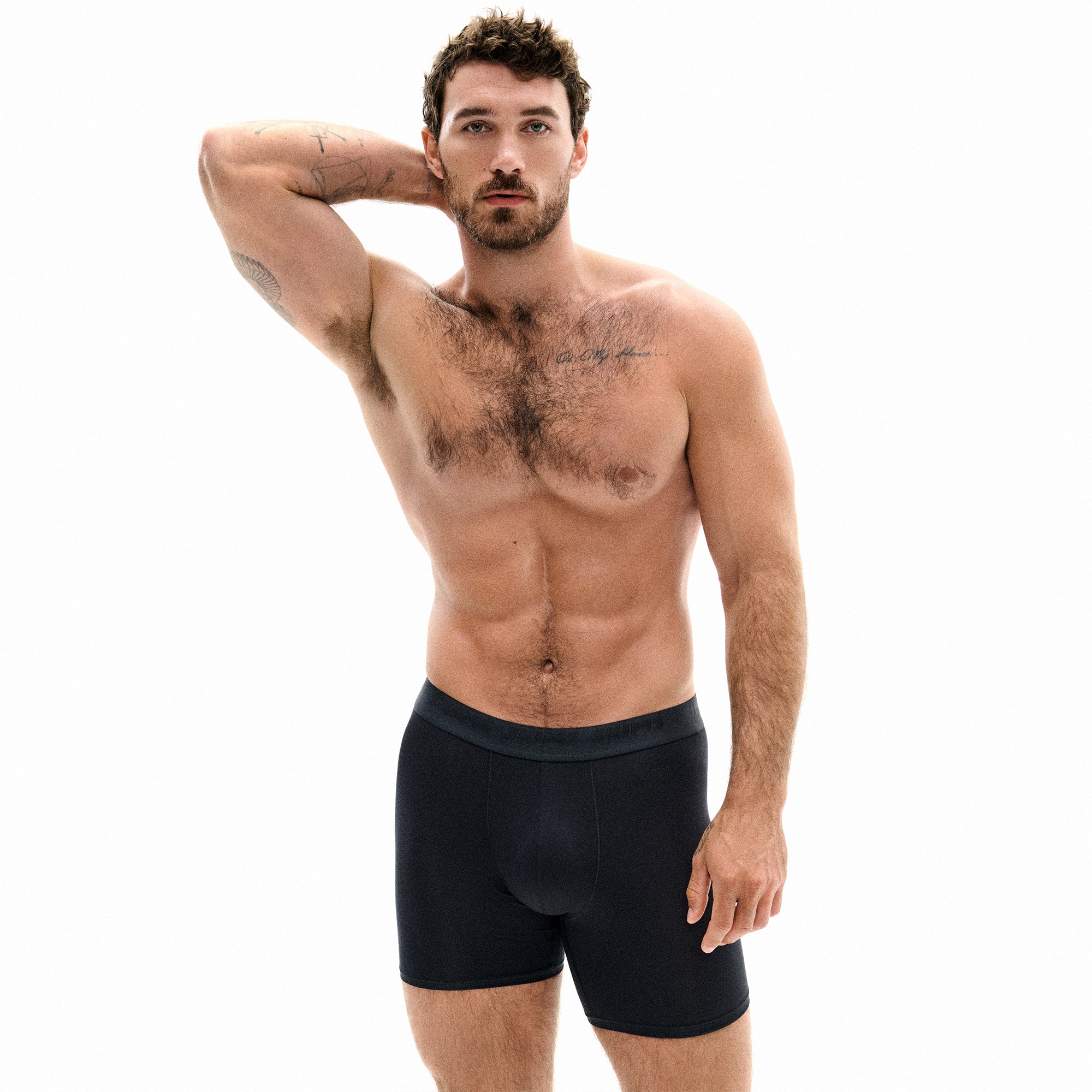 SKIMS STRETCH MENS 5″ BOXER BRIEF | OBSIDIAN - Sneaker Türkiye