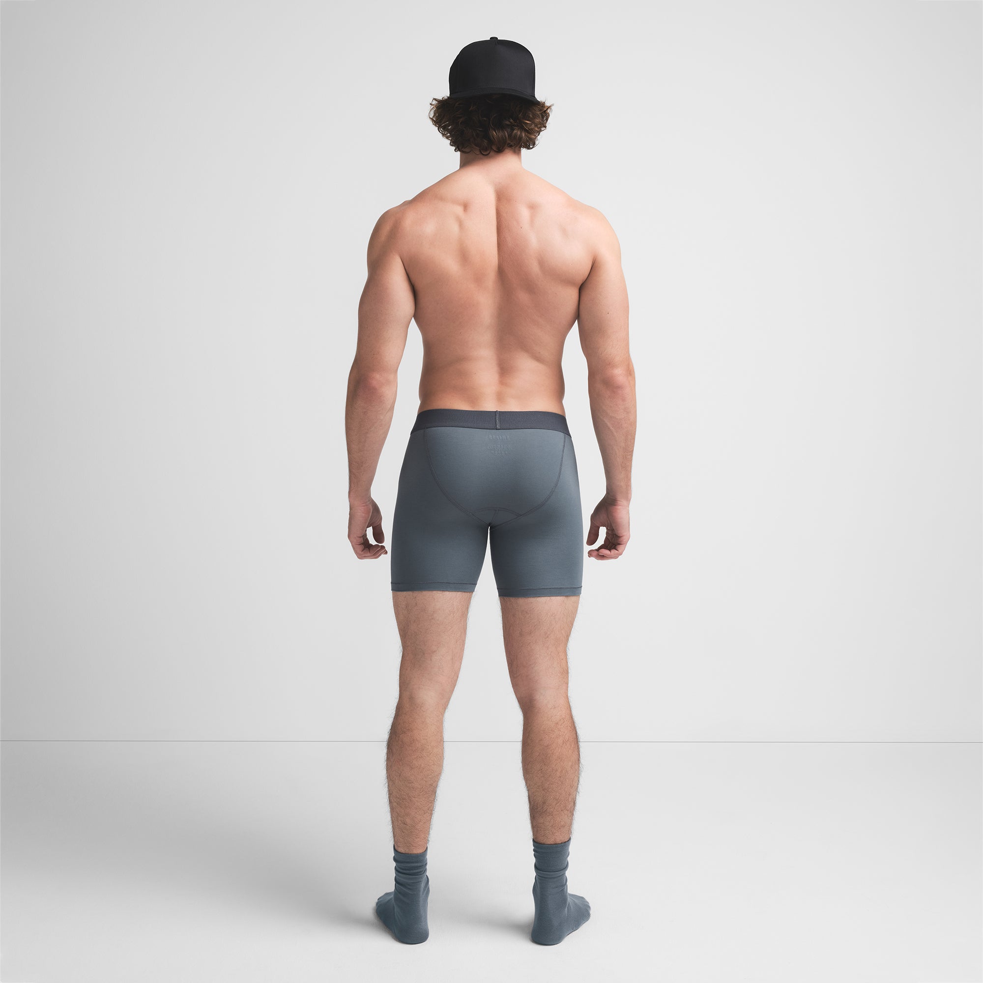 SKIMS COTTON MENS 5″ BOXER BRIEF | KYANITE - Sneaker Türkiye