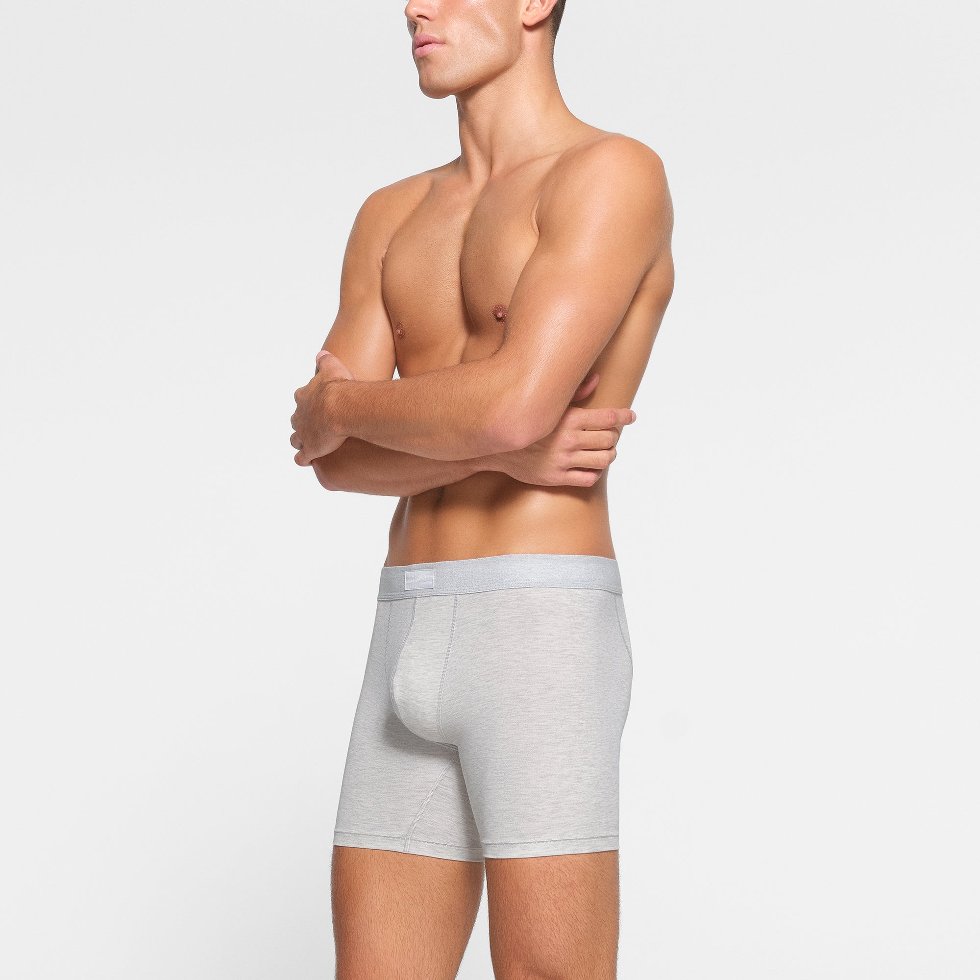 SKIMS COTTON MENS 5″ BOXER BRIEF 3-PACK | HEATHER MULTI - Sneaker Türkiye