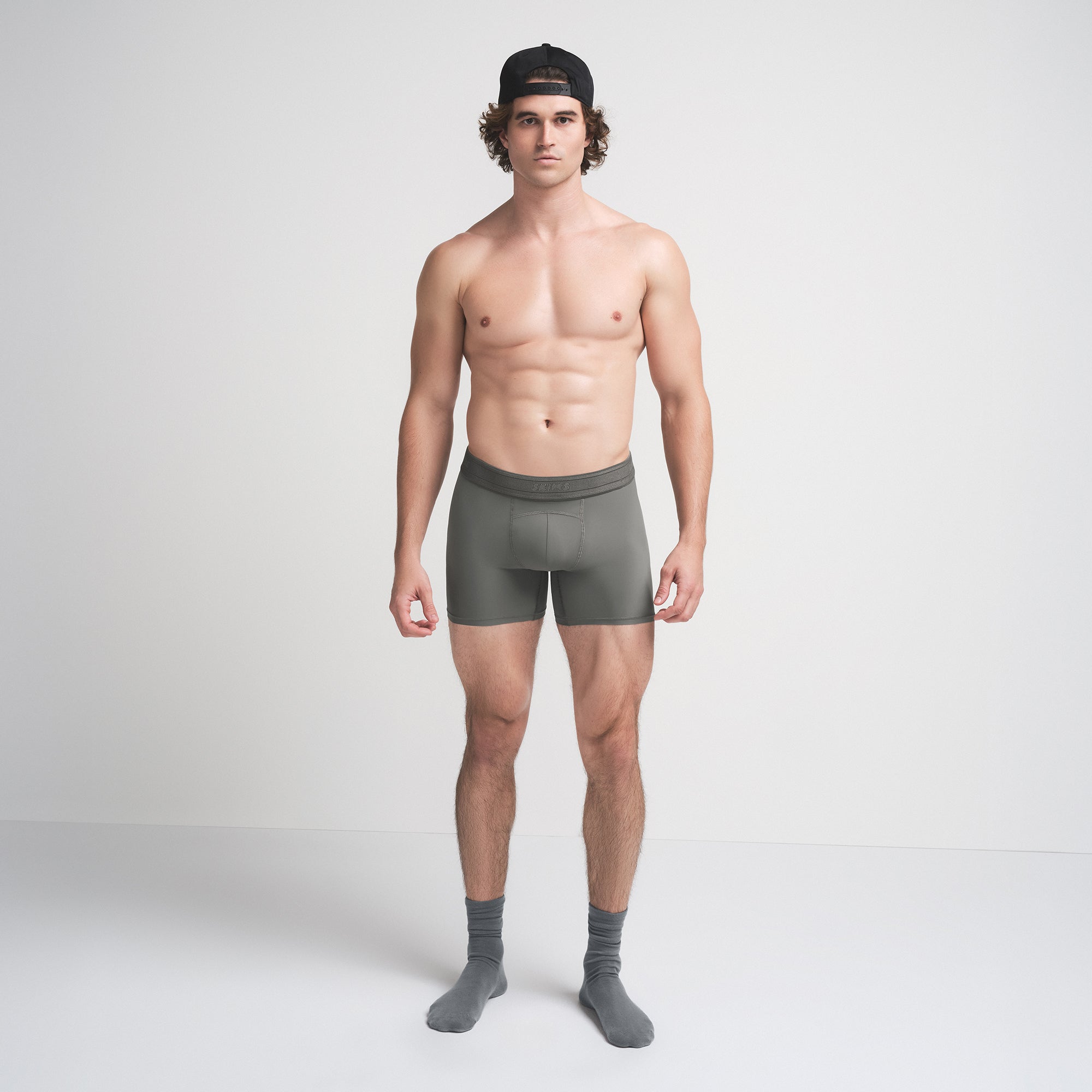 SKIMS FLEX MENS 5″ BOXER BRIEF | GUNMETAL - Sneaker Türkiye