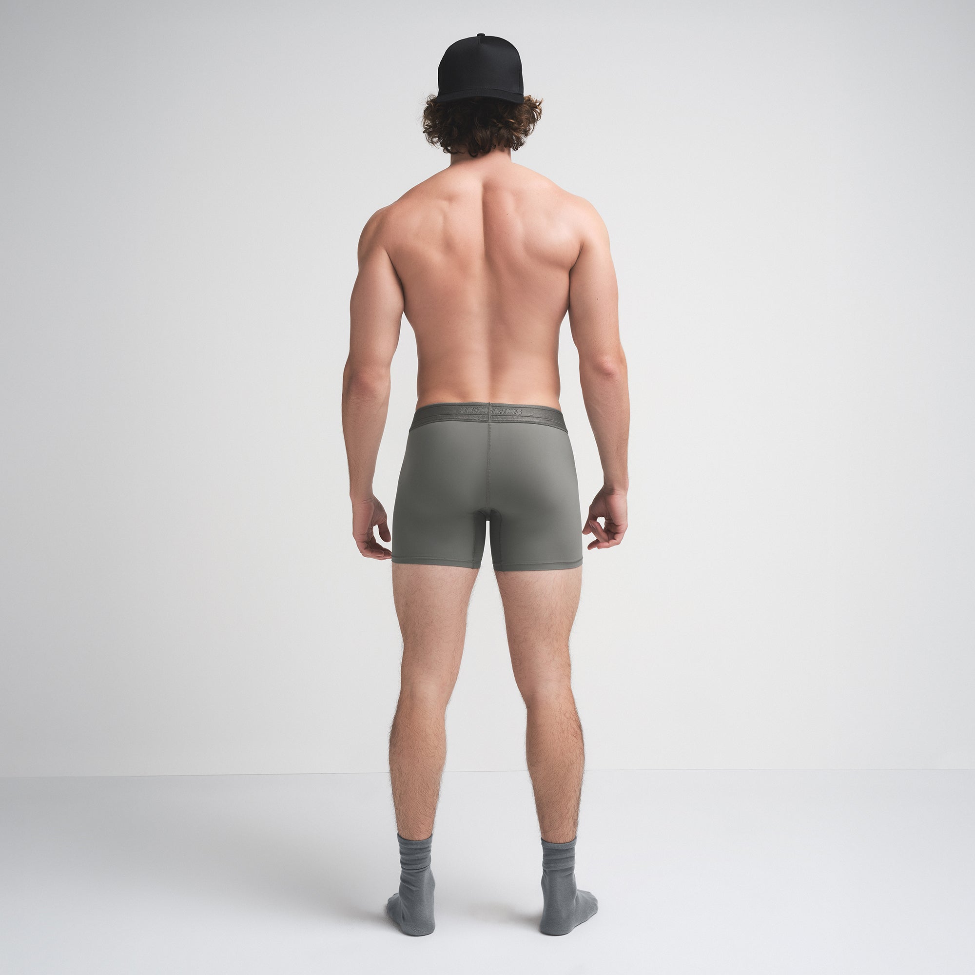SKIMS FLEX MENS 5″ BOXER BRIEF | GUNMETAL - Sneaker Türkiye