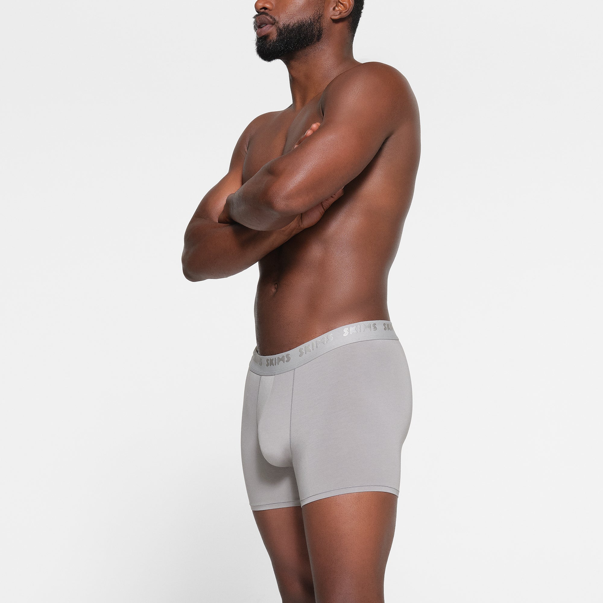 SKIMS STRETCH MENS 3″ BOXER BRIEF 3-PACK | GUNMETAL MULTI - Sneaker Türkiye