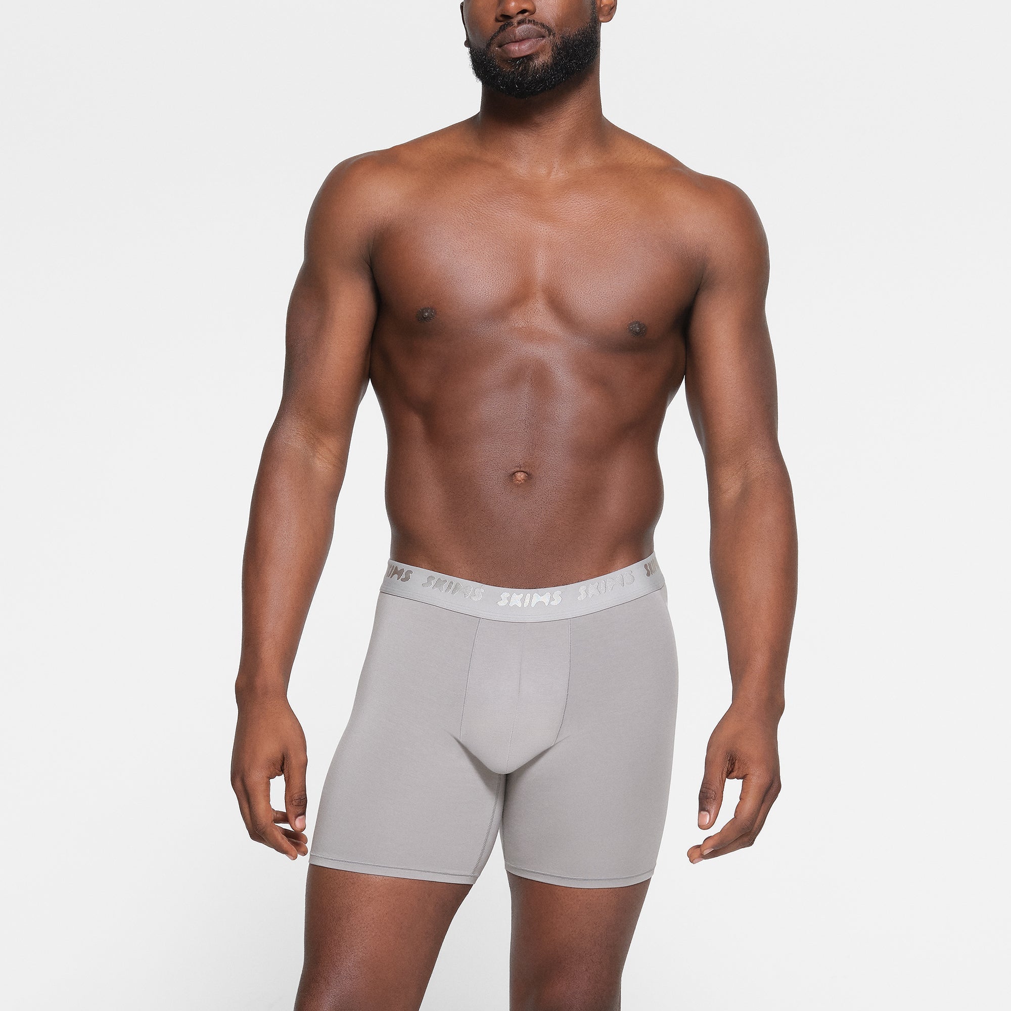 SKIMS STRETCH MENS 5″ BOXER BRIEF 3-PACK | GUNMETAL MULTI - Sneaker Türkiye