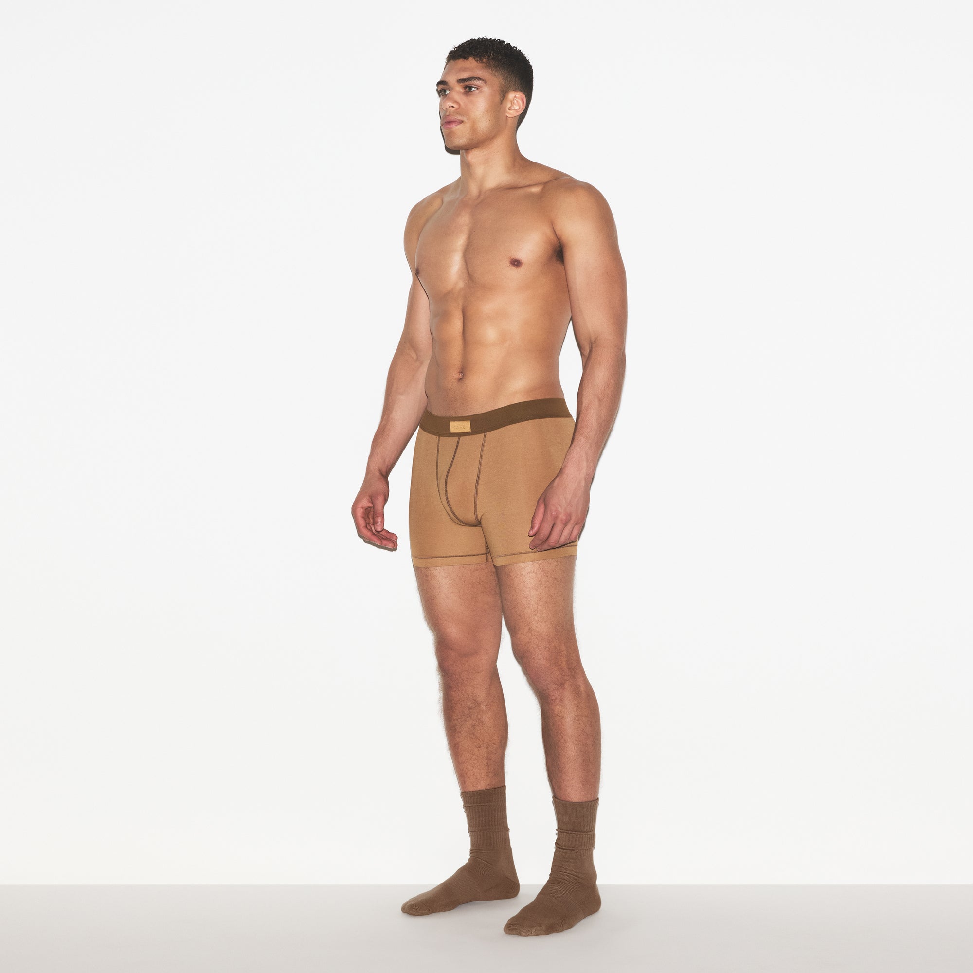 SKIMS COTTON MENS 3″ BOXER BRIEF 3-PACK | RUSSET MULTI - Sneaker Türkiye