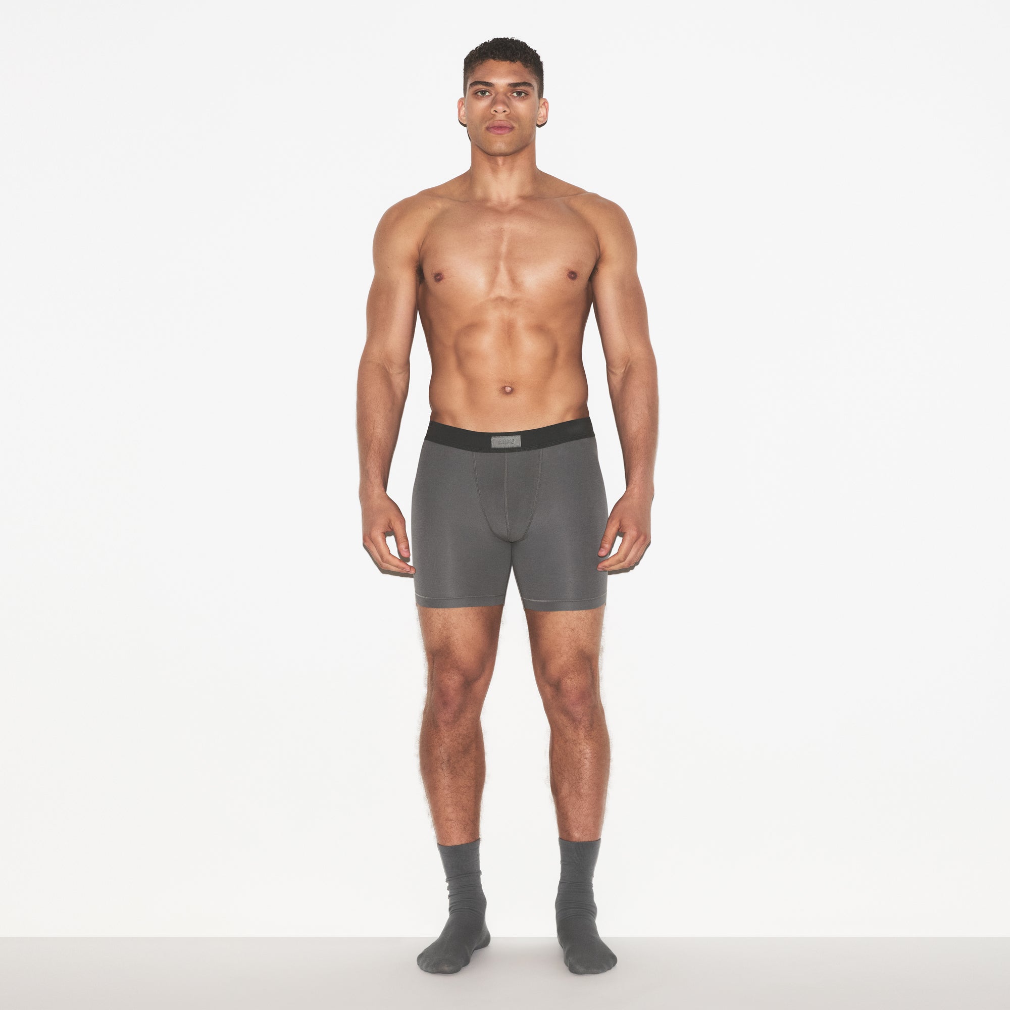 SKIMS COTTON MENS 5″ BOXER BRIEF 3-PACK | RUSSET MULTI - Sneaker Türkiye