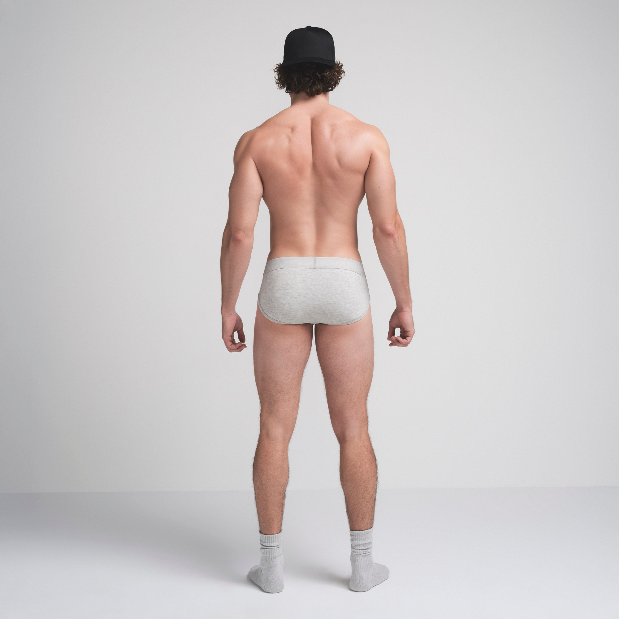 SKIMS COTTON MENS BRIEF | LIGHT HEATHER GREY - Sneaker Türkiye