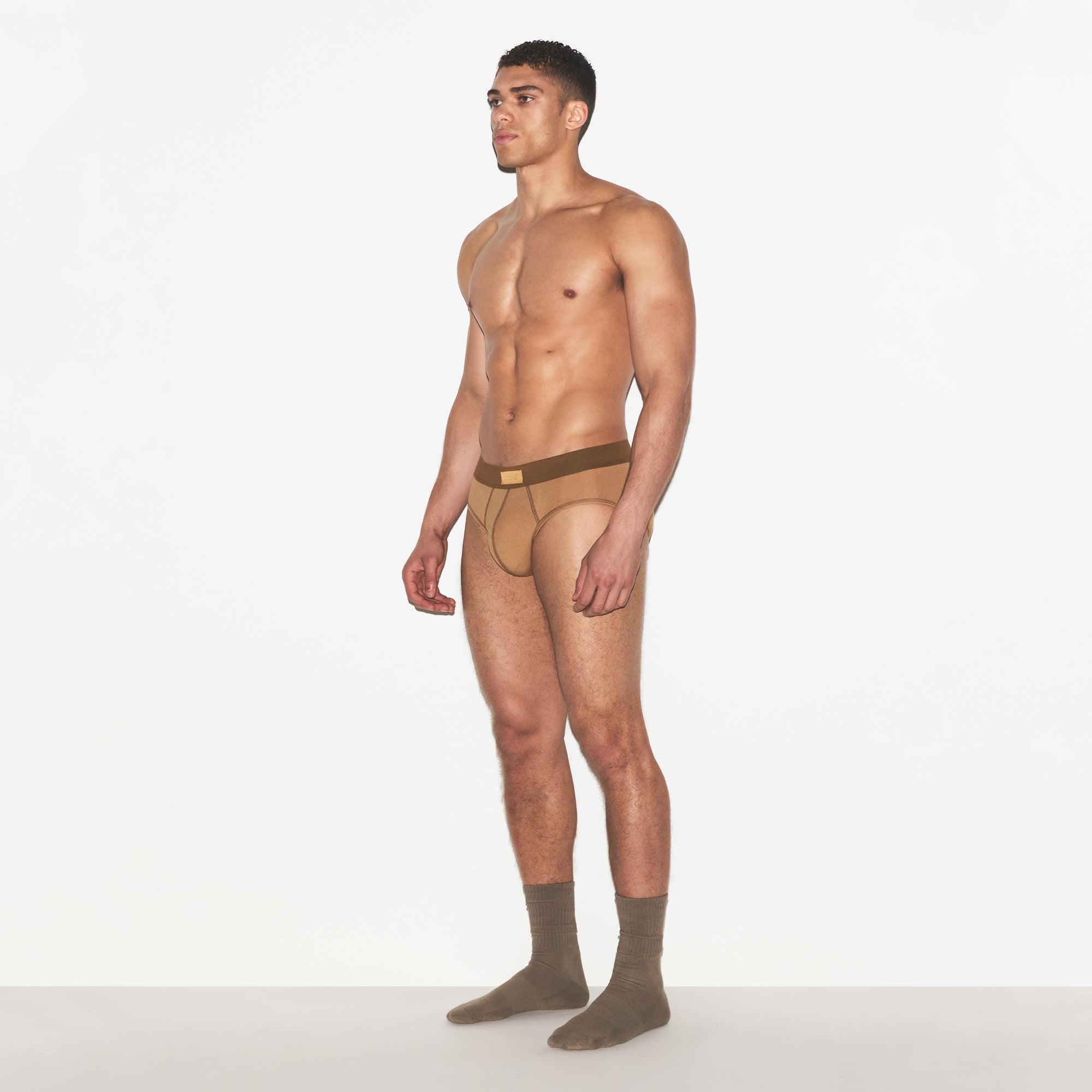 SKIMS COTTON MENS BRIEF | RUSSET - Sneaker Türkiye