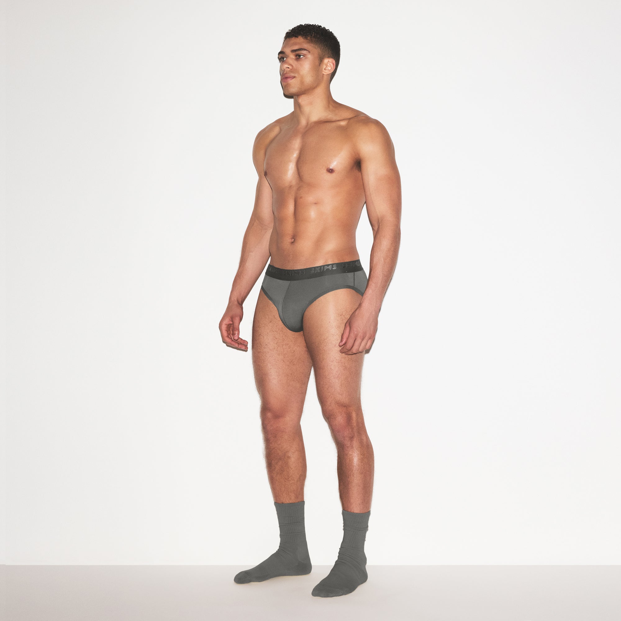 SKIMS STRETCH MENS BRIEF 3-PACK | GUNMETAL MULTI - Sneaker Türkiye