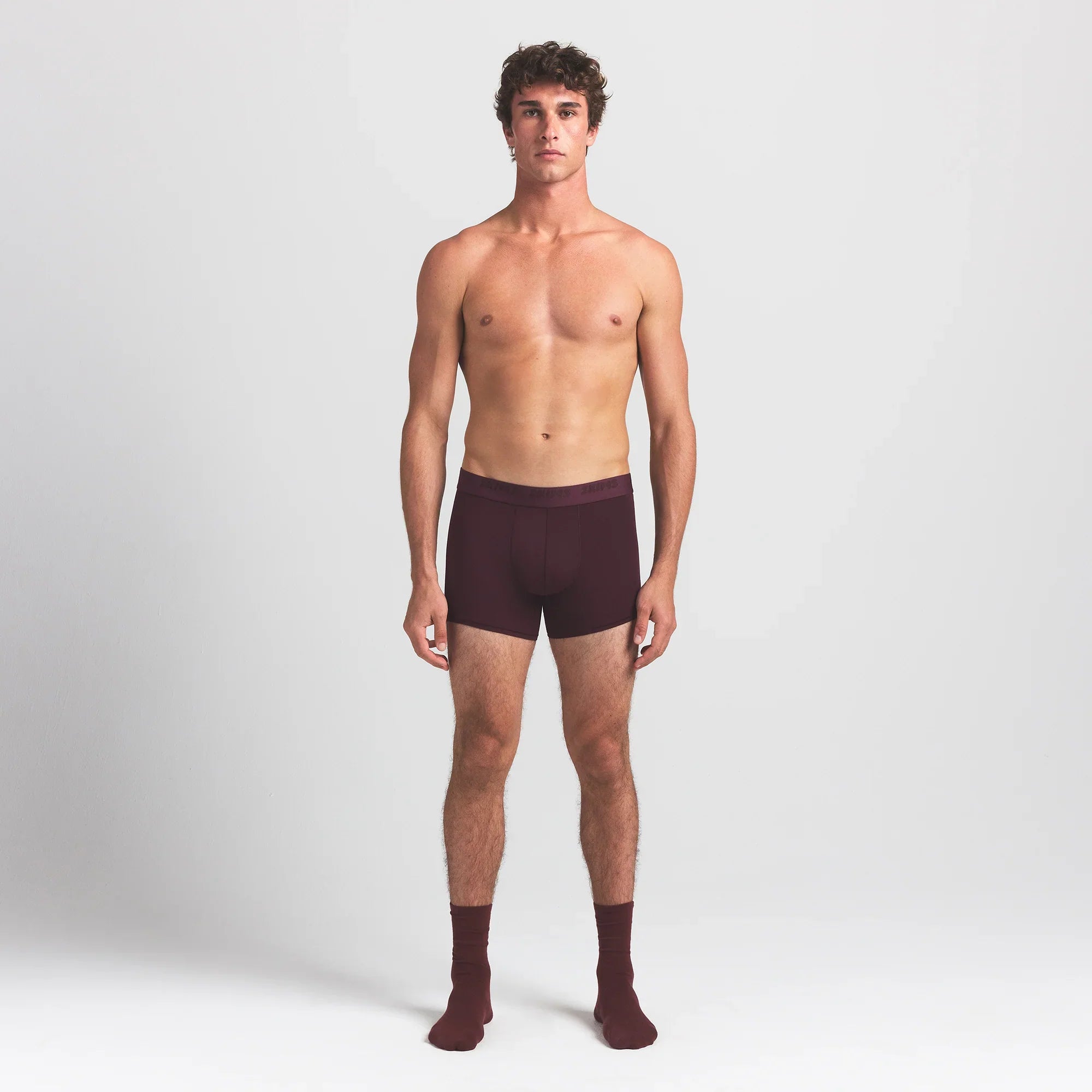 SKIMS STRETCH MENS 3″ BOXER BRIEF | CURRANT - Sneaker Türkiye