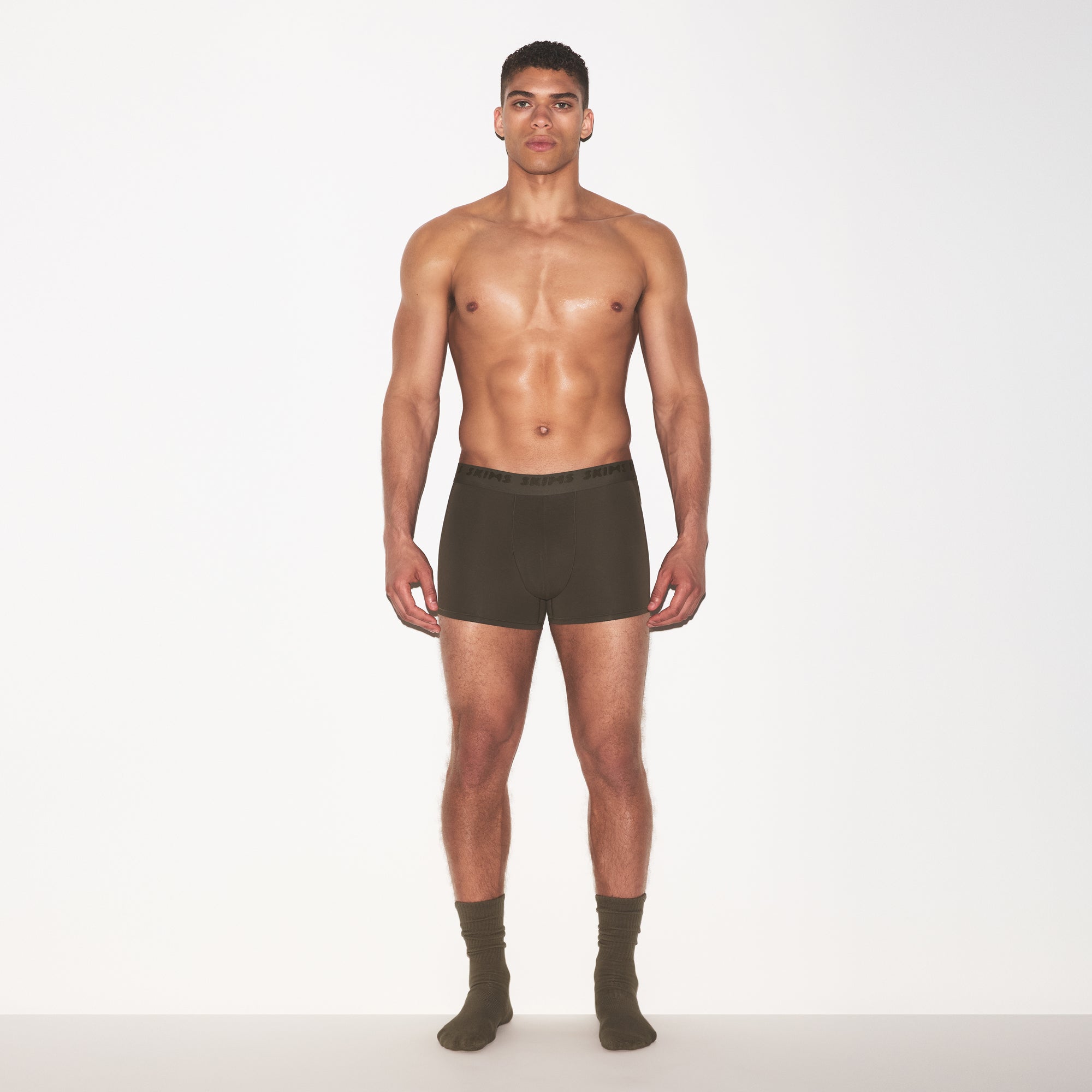 SKIMS STRETCH MENS 3″ BOXER BRIEF | LODEN - Sneaker Türkiye