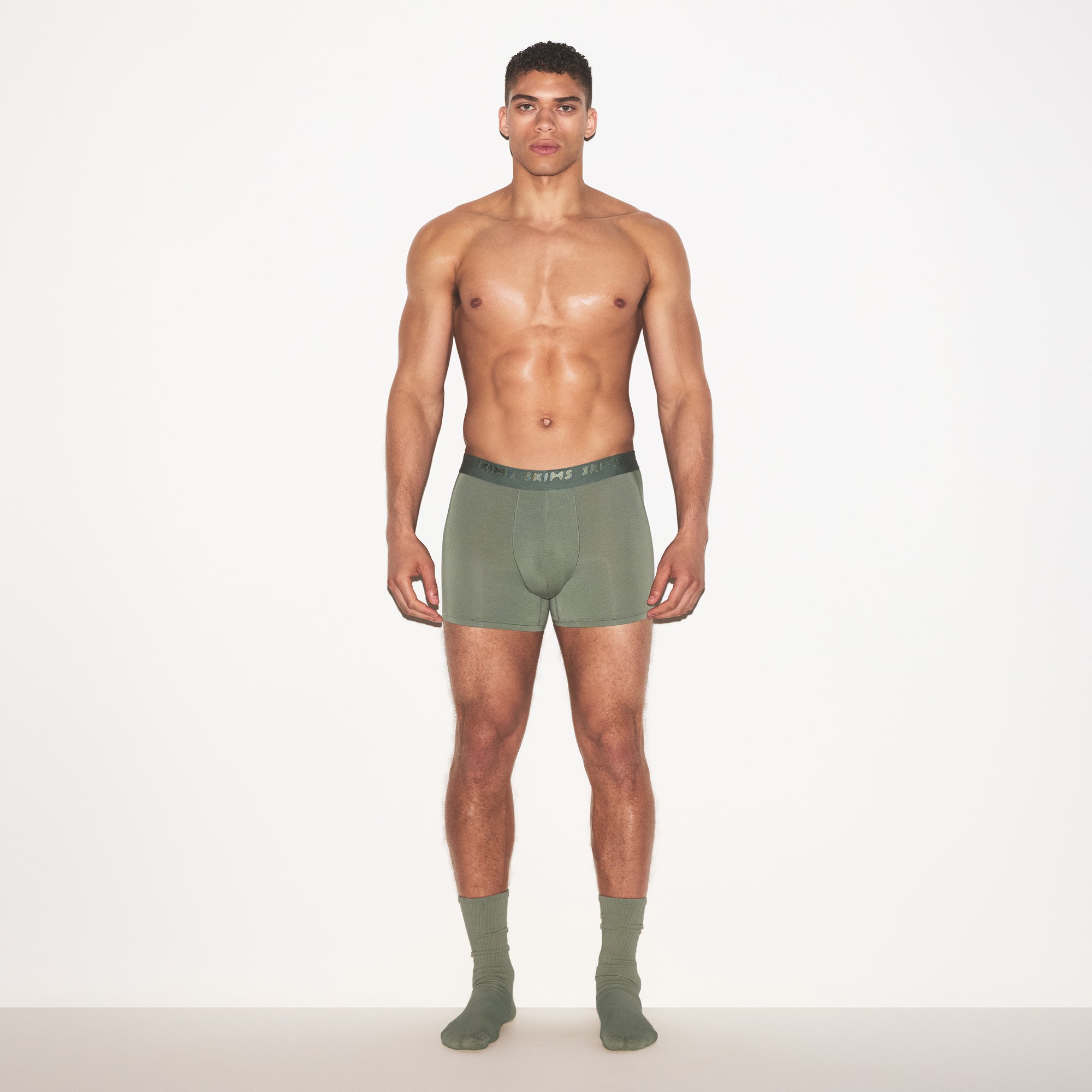 SKIMS STRETCH MENS 3″ BOXER BRIEF | LAUREL - Sneaker Türkiye