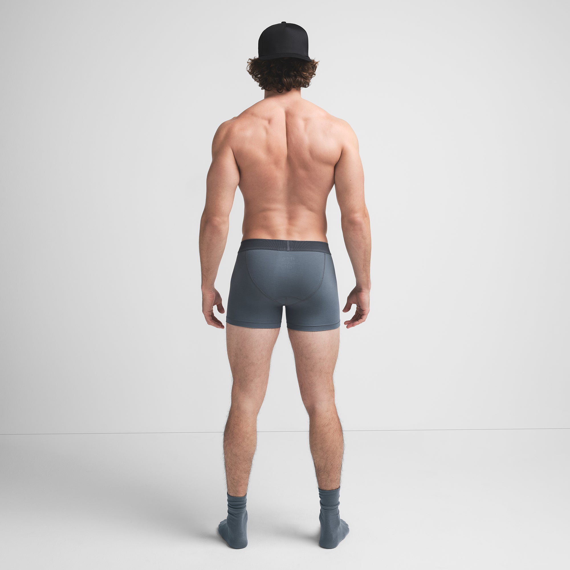 SKIMS COTTON MENS 3″ BOXER BRIEF | KYANITE - Sneaker Türkiye