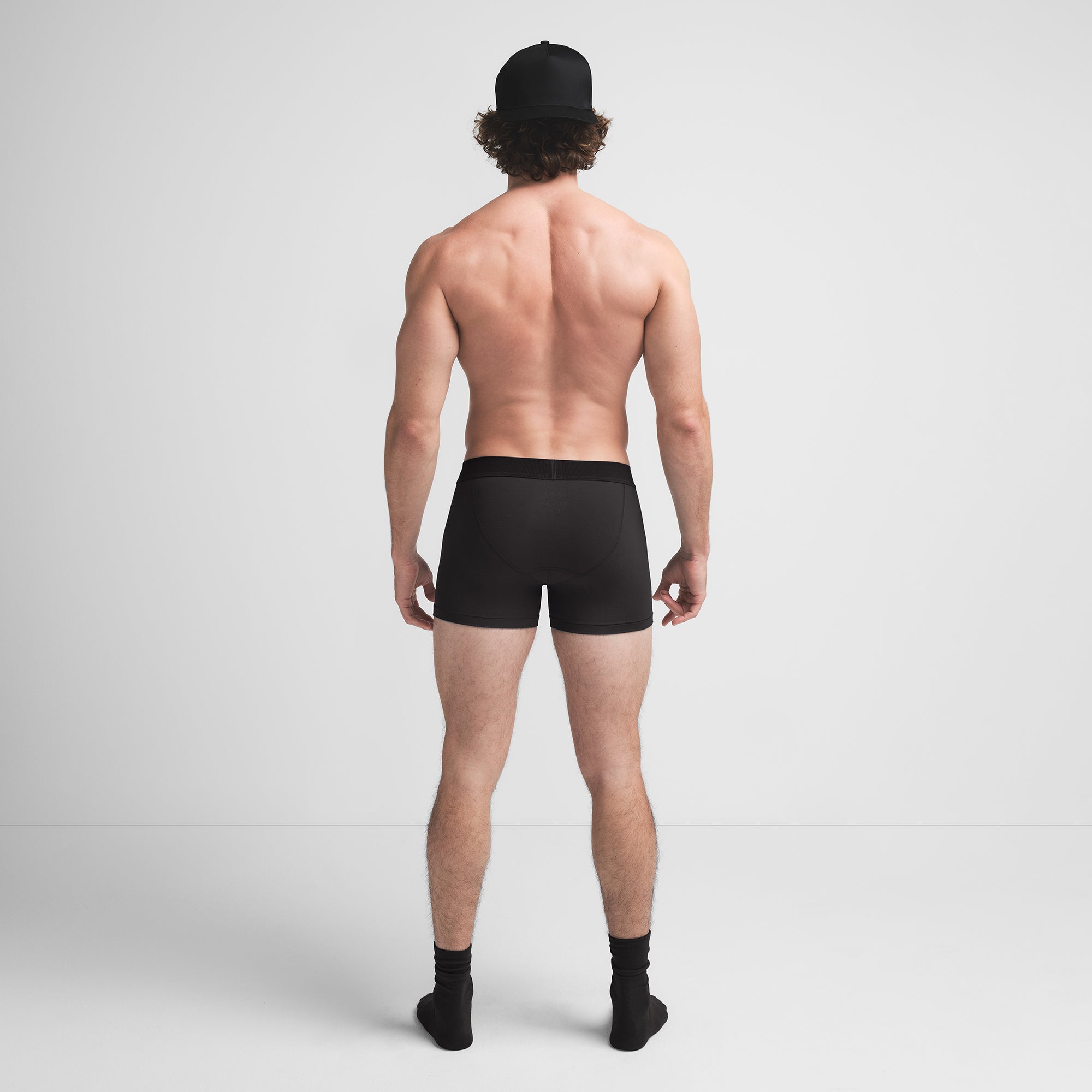 SKIMS COTTON MENS 3″ BOXER BRIEF | ONYX - Sneaker Türkiye