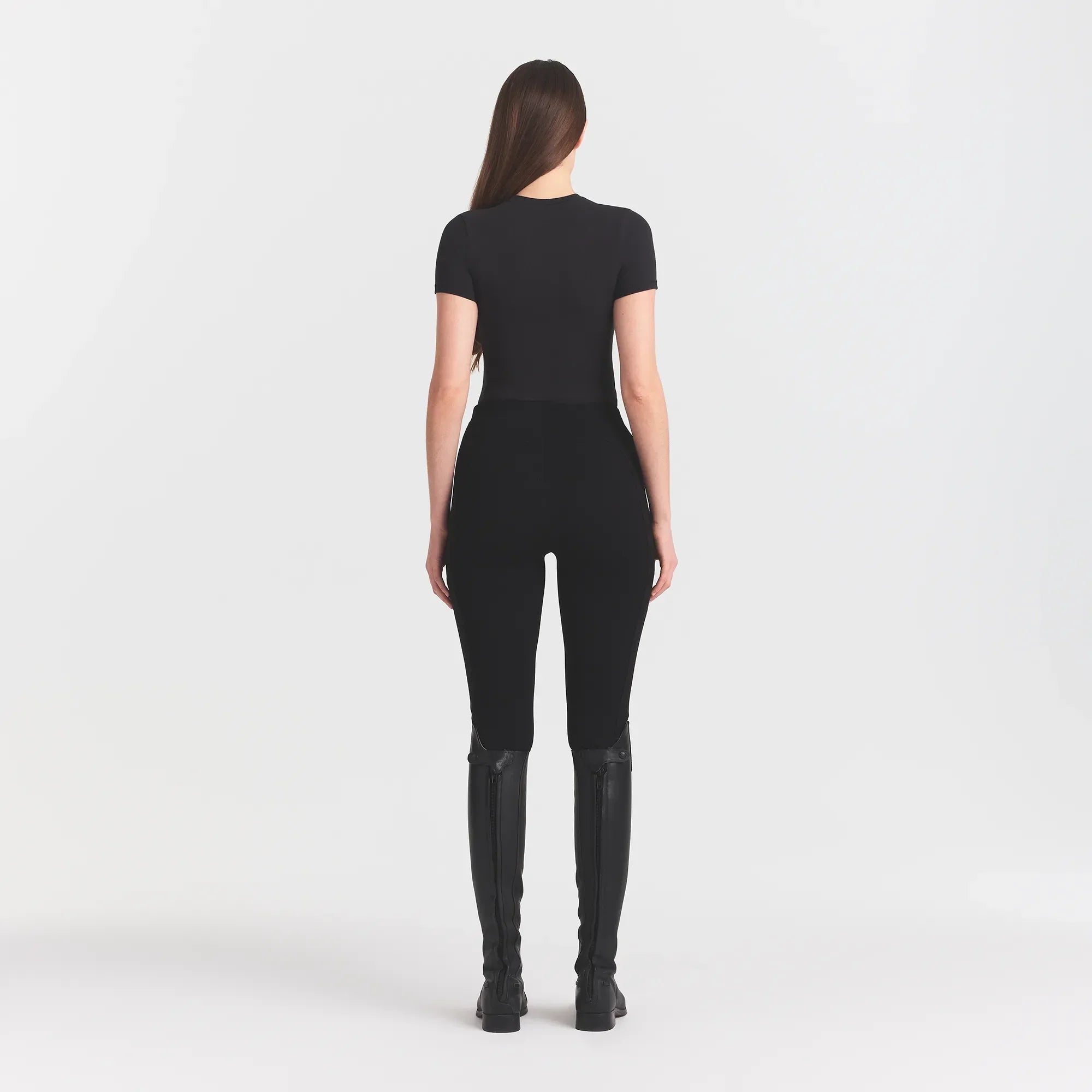SKIMS THE ESSENTIAL COLLECTION ZIP FRONT LEGGING | OBSIDIAN - Sneaker Türkiye