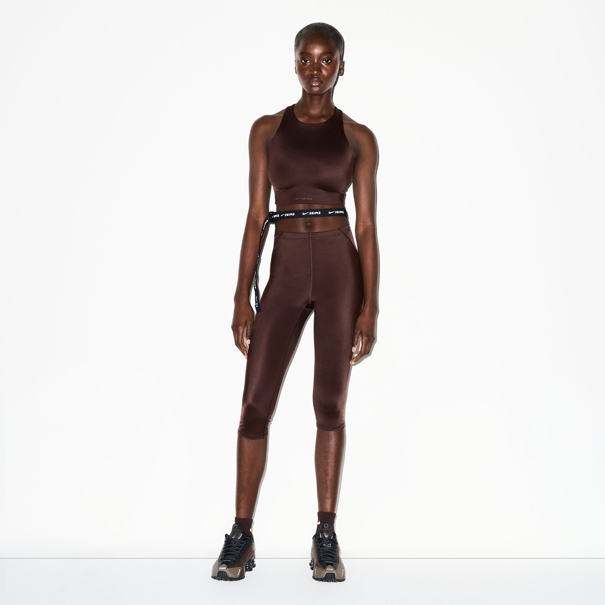 NikeSKIMS SHINE DRAWCORD CROP 17″ LEGGING | PHOENIX - Sneaker Türkiye