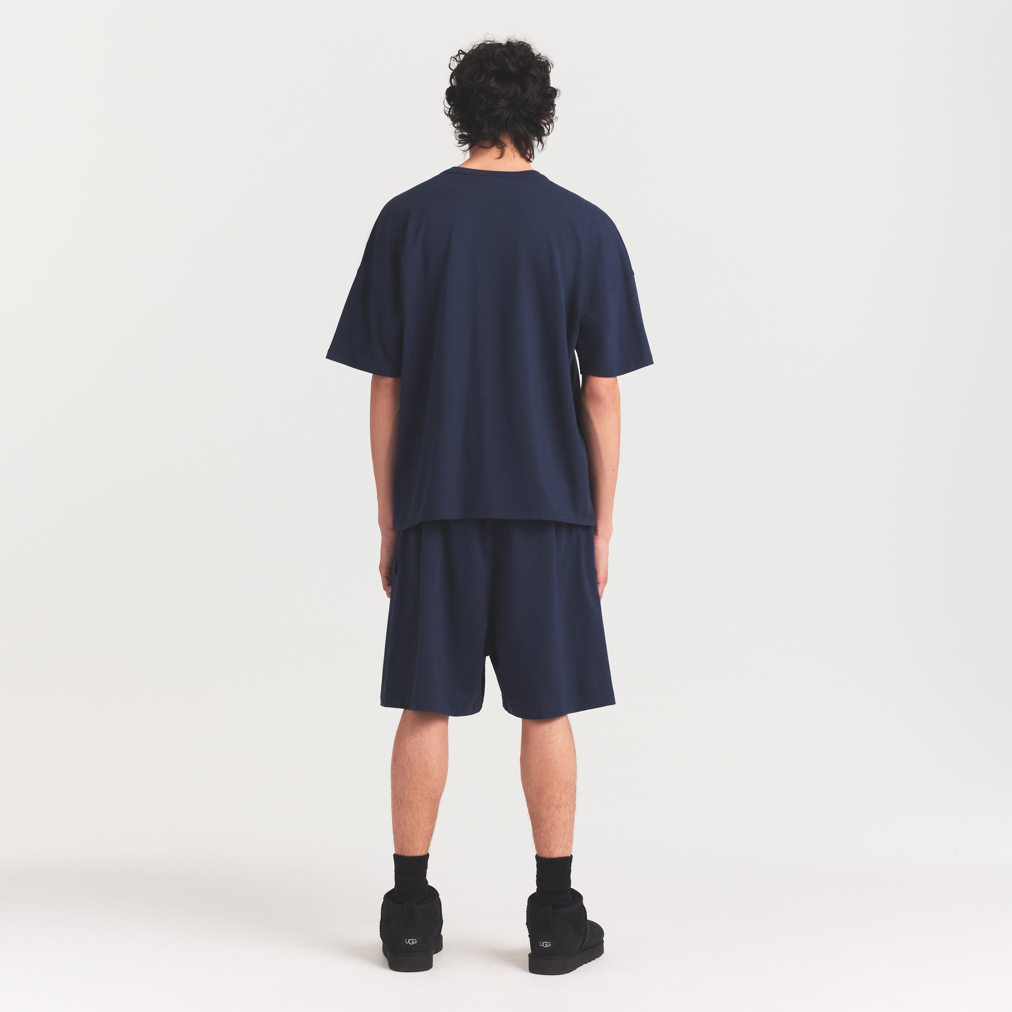 SKIMS JERSEY LOUNGE MENS RELAXED SHORT | NAVY - Sneaker Türkiye