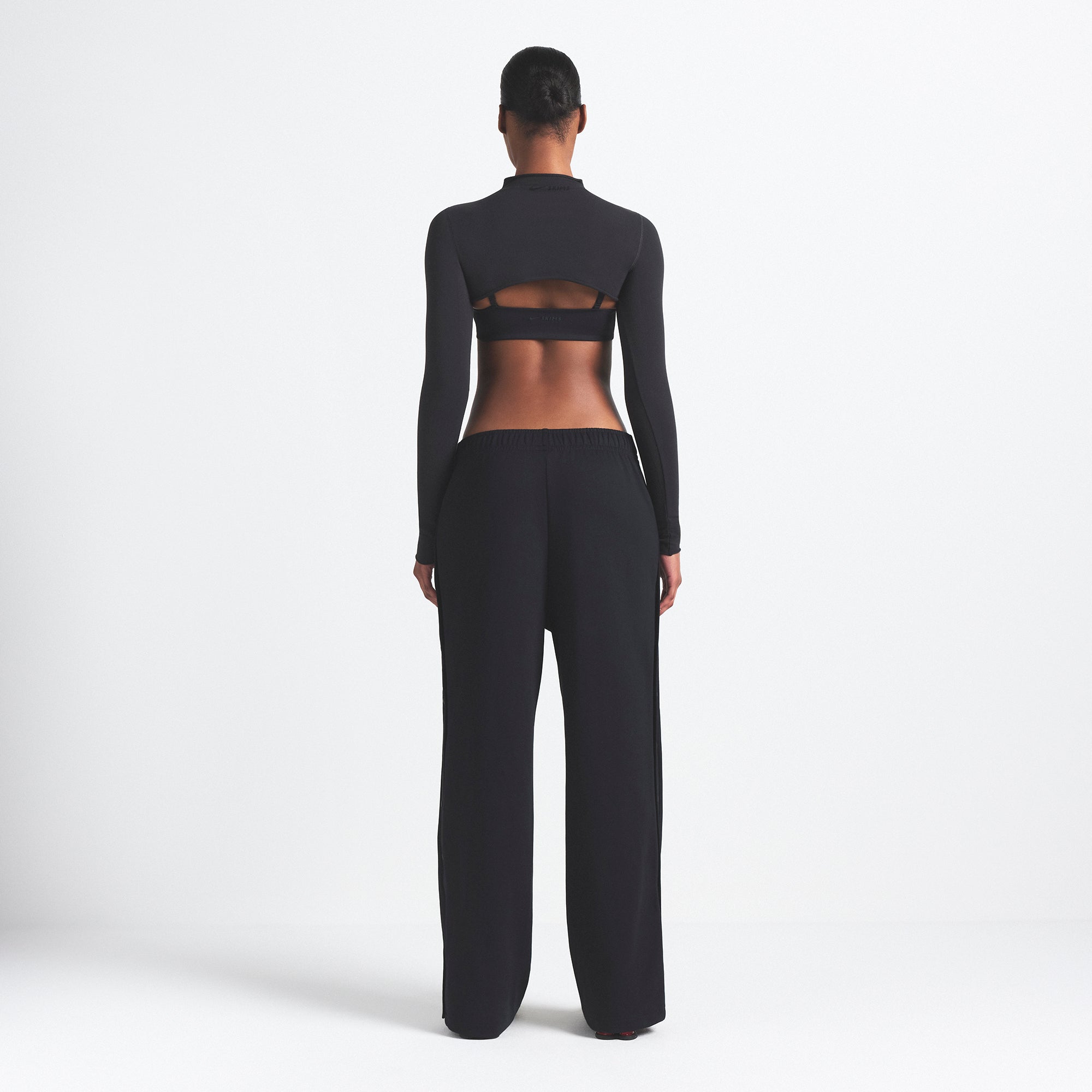 NikeSKIMS MATTE TRICOT SIDE SNAPS PANT | OBSIDIAN - Sneaker Türkiye