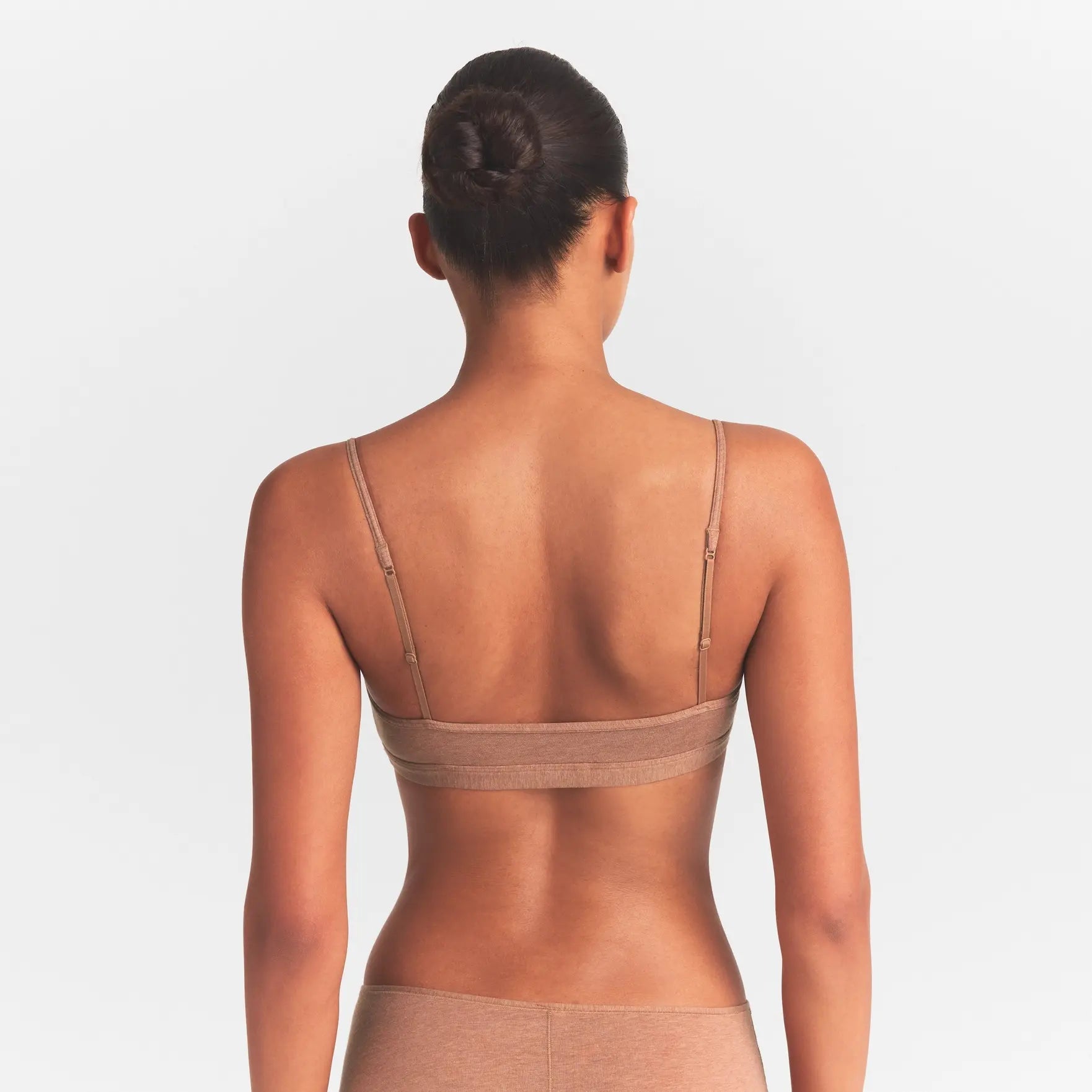 SKIMS EVERYDAY COTTON SCOOP BRALETTE | SIENNA HEATHER - Sneaker Türkiye