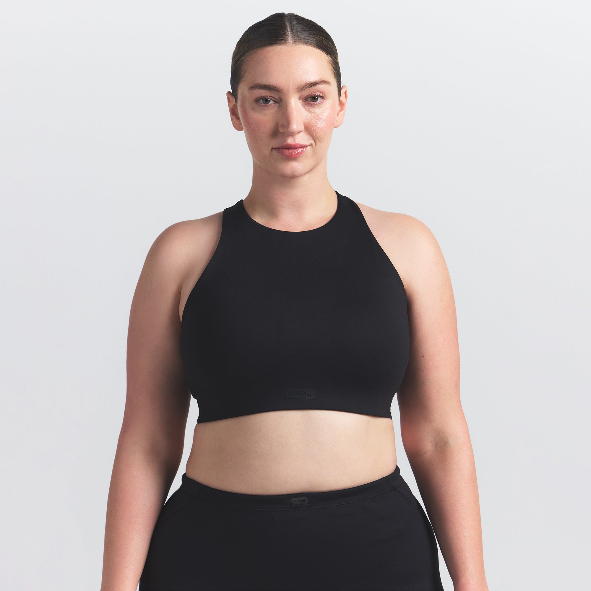 NikeSKIMS MATTE HIGH NECK BRA | OBSIDIAN - Sneaker Türkiye