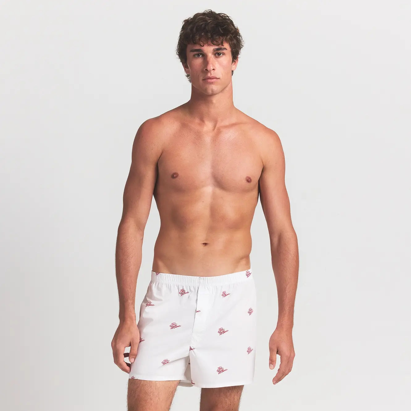 SKIMS COTTON POPLIN MENS BOXER | CHALK BE MINE - Sneaker Türkiye