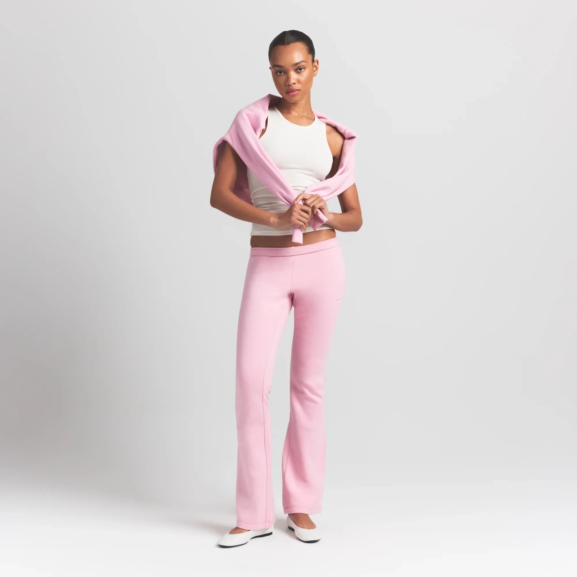 SKIMS COTTON FLEECE SLIM PANT | HALITE - Sneaker Türkiye