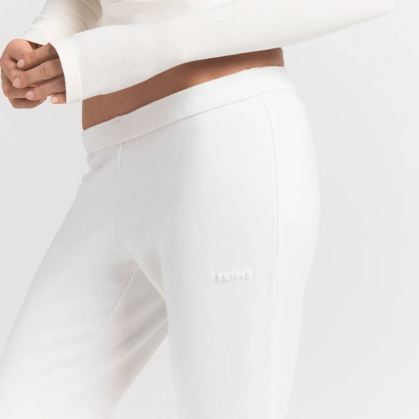 SKIMS COTTON FLEECE SLIM PANT | MARBLE - Sneaker Türkiye