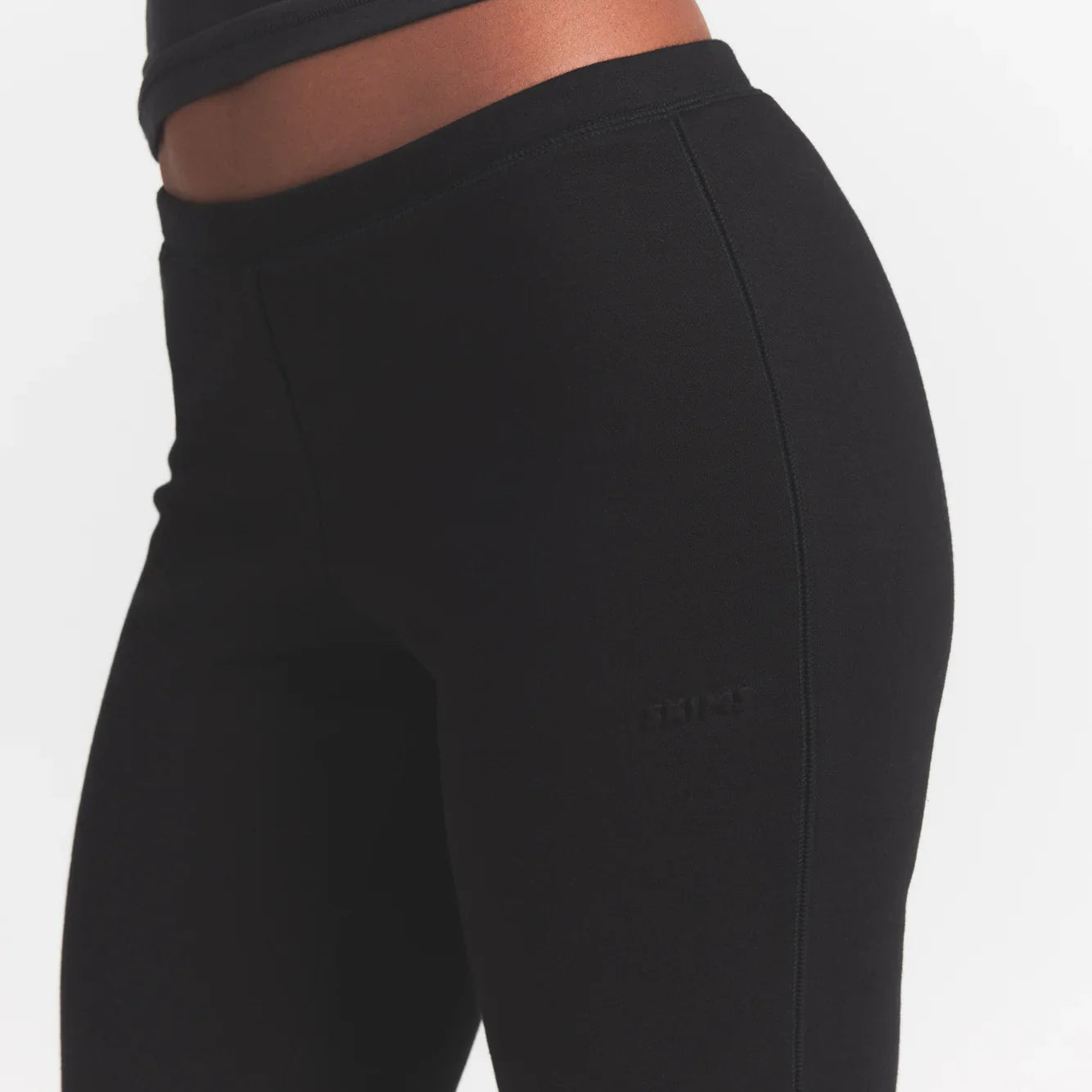 SKIMS COTTON FLEECE SLIM PANT | ONYX - Sneaker Türkiye