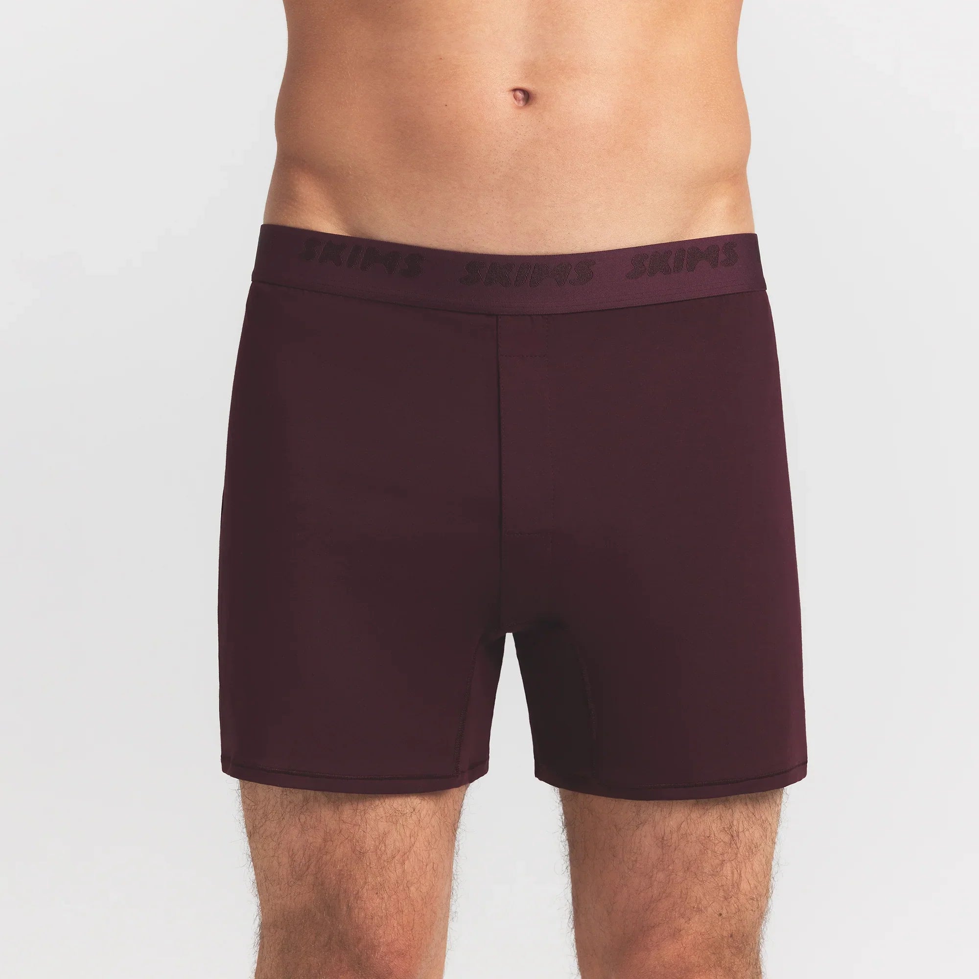 SKIMS STRETCH MENS KNIT BOXER | CURRANT - Sneaker Türkiye
