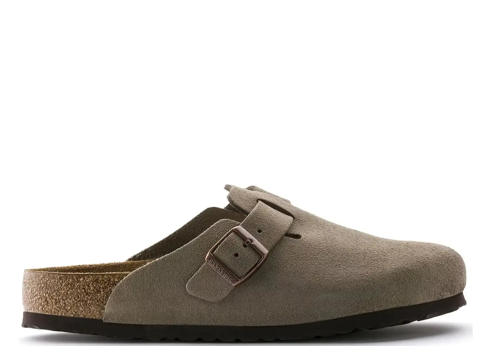 Birkenstock Boston Soft Footbed Suede Taupe - Sneaker Türkiye