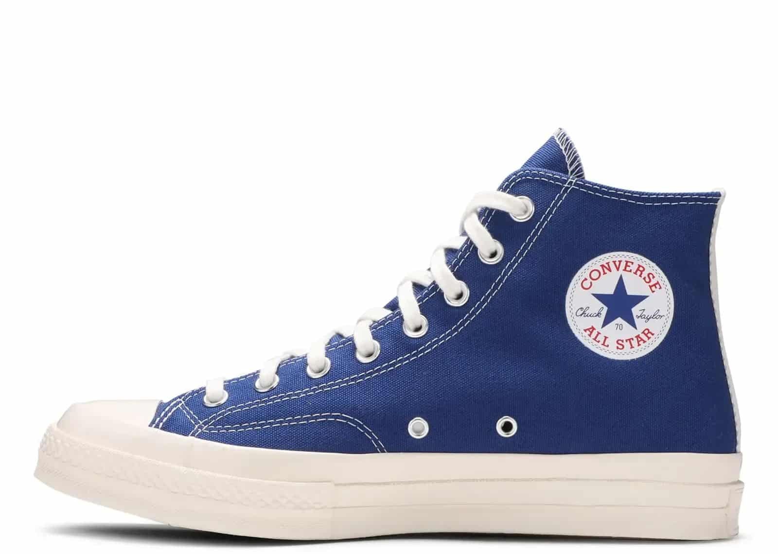 Converse Chuck Taylor All-Star 70 Hi Comme Des Garcons PLAY Blue - Sneaker Türkiye