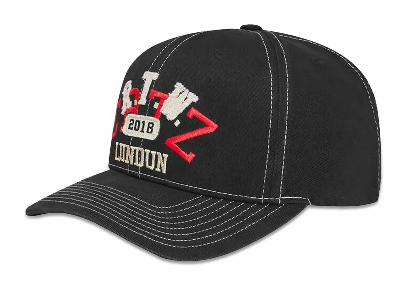 Corteiz RTW Trevor Trucker Cap Black - Sneaker Türkiye