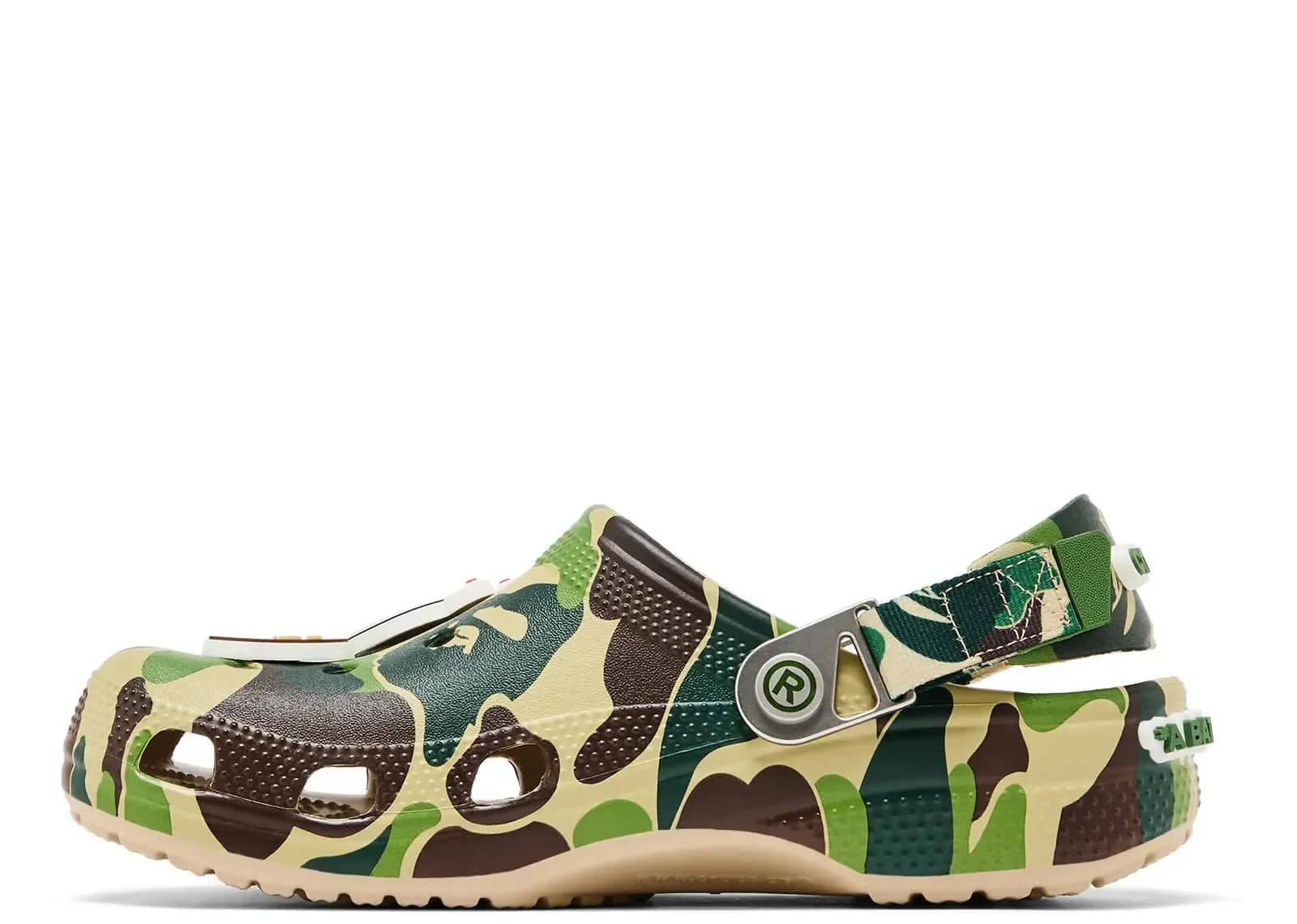 Crocs Classic Clog A Bathing Ape ABC Camo Green - Sneaker Türkiye