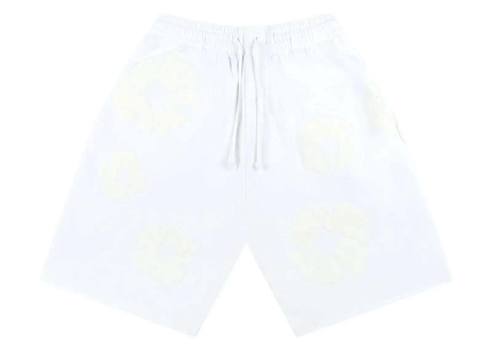 Denim Tears Mono Cotton Wreath Shorts White - Sneaker Türkiye