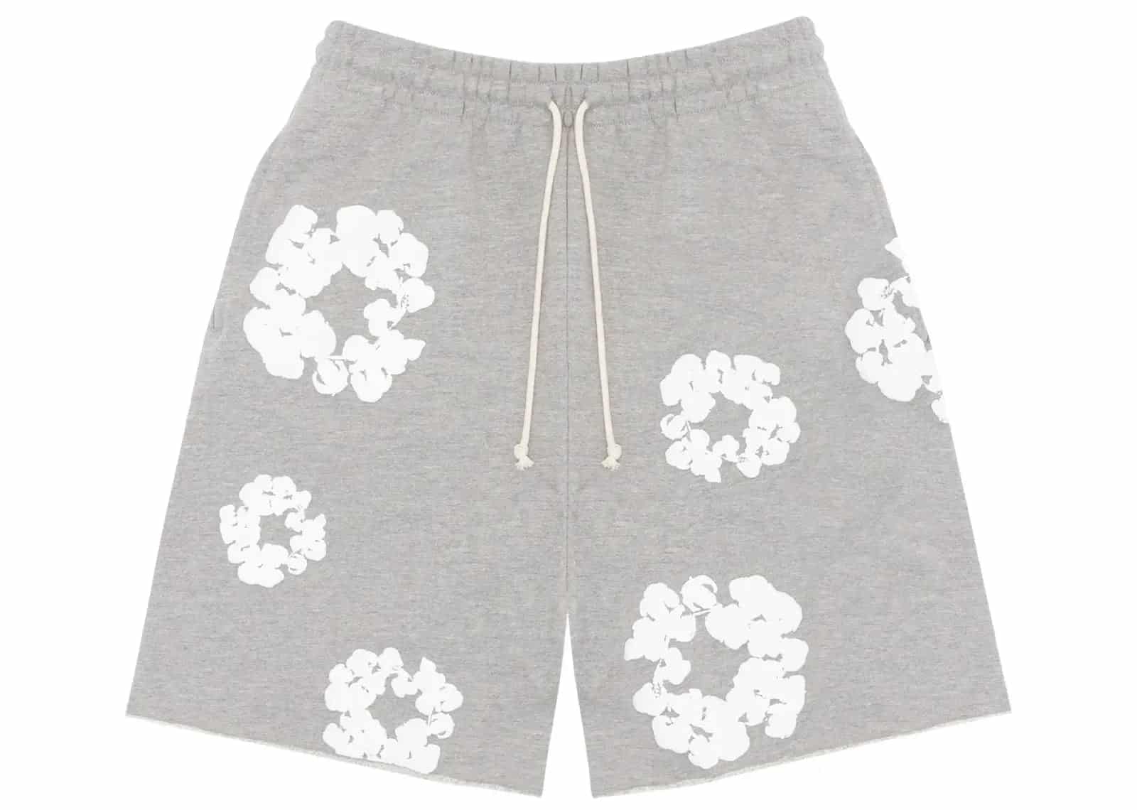 Denim Tears The Cotton Wreath Shorts Grey - Sneaker Türkiye