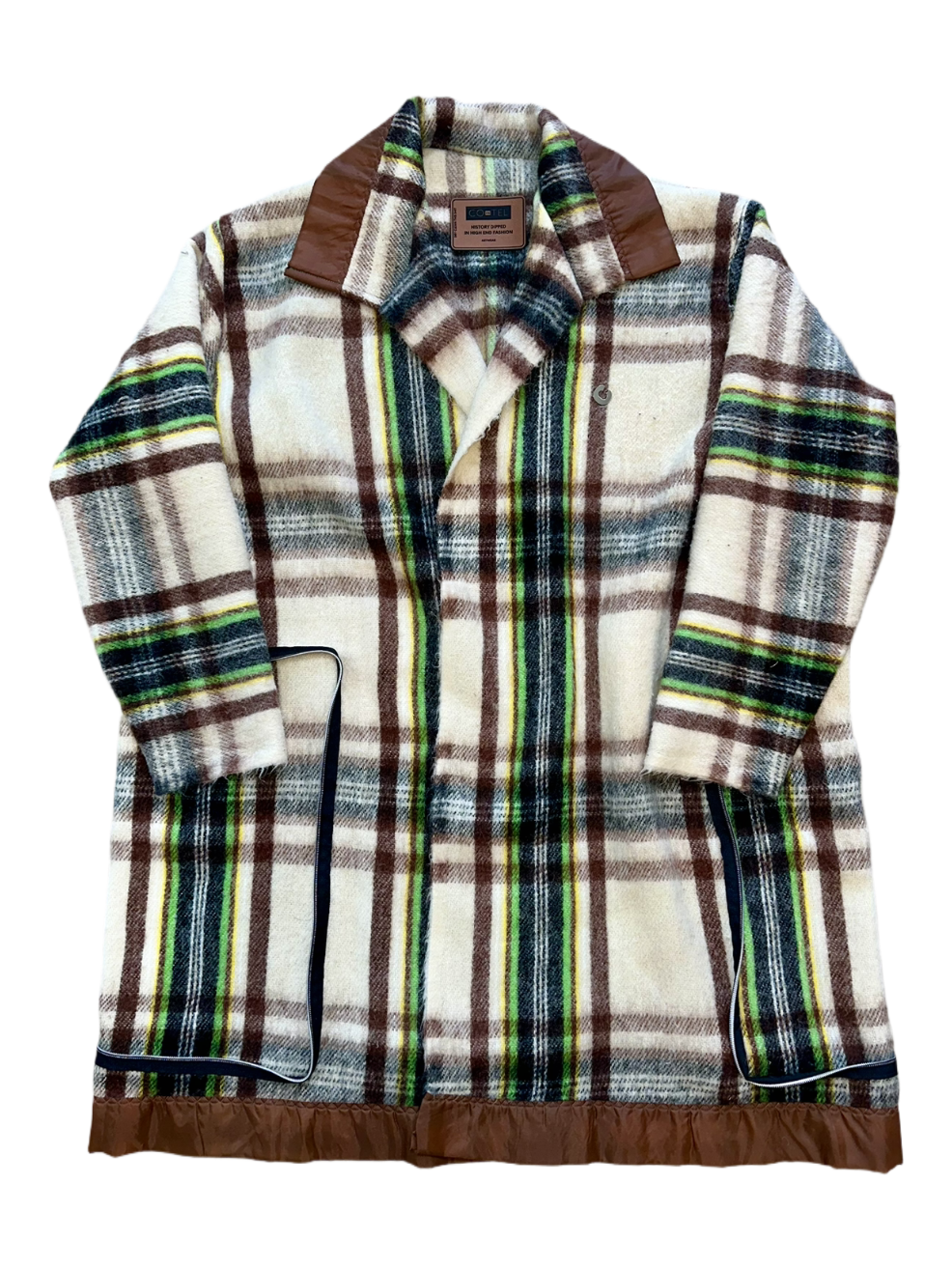 Cointel The Cocoa Brown Plaid Trench Tote - Sneaker Türkiye