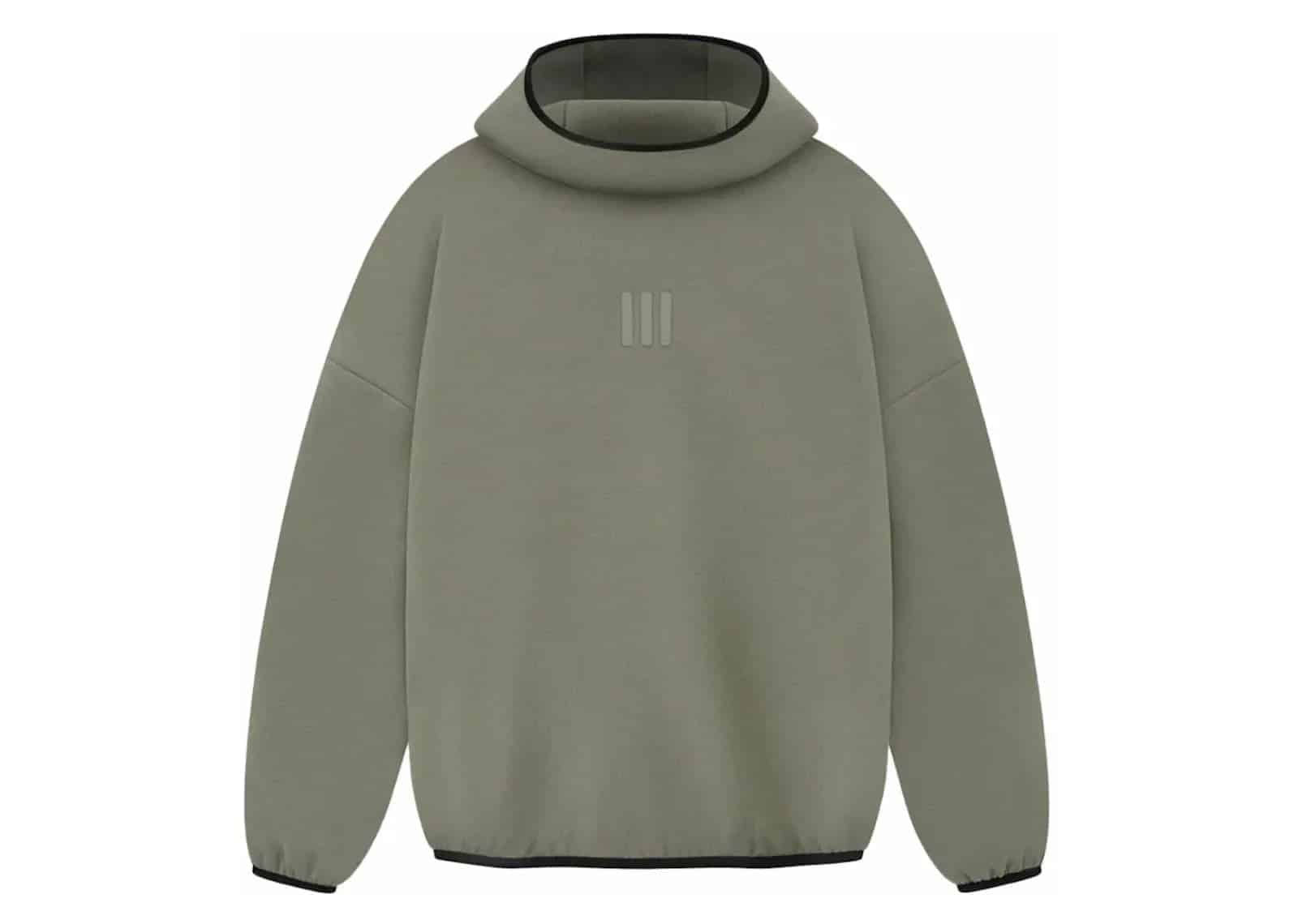 Fear Of God Athletics Suede Fleece Hoodie Clay - Sneaker Türkiye